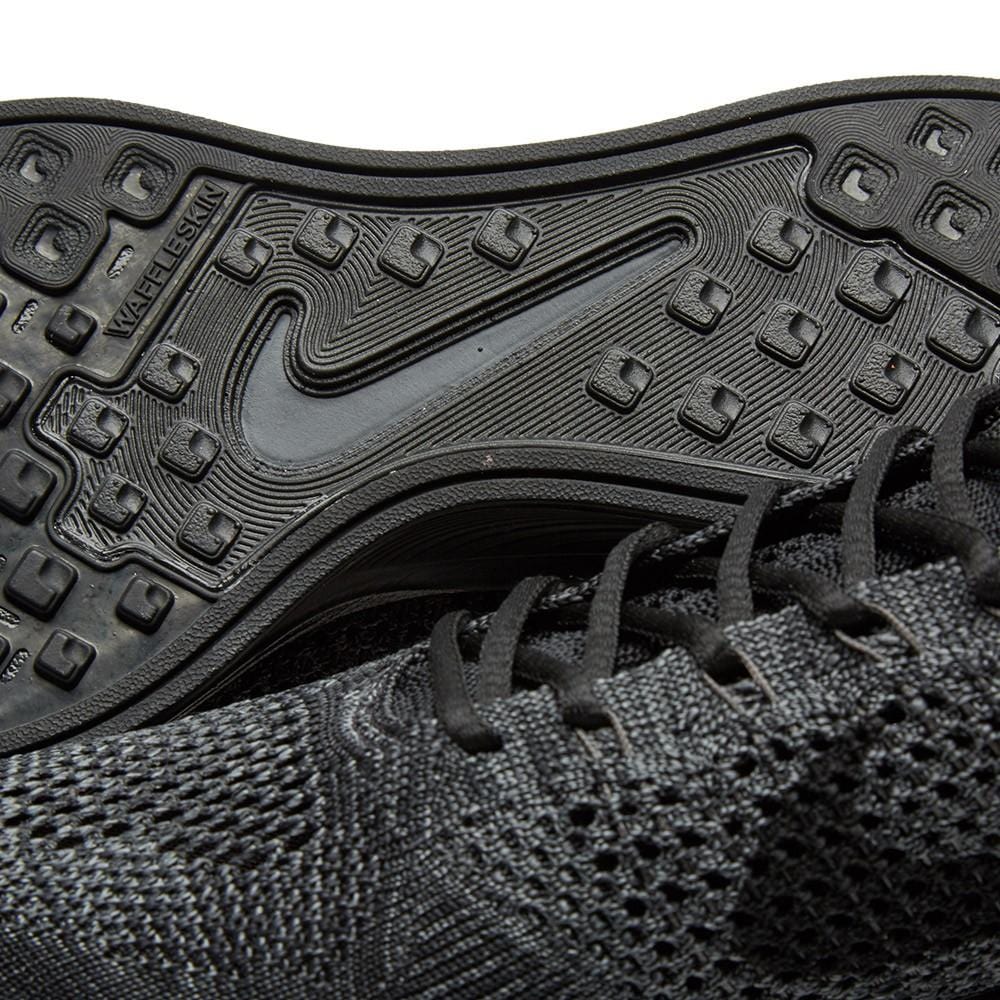 Nike Flyknit Racer Triple Black - Image 4