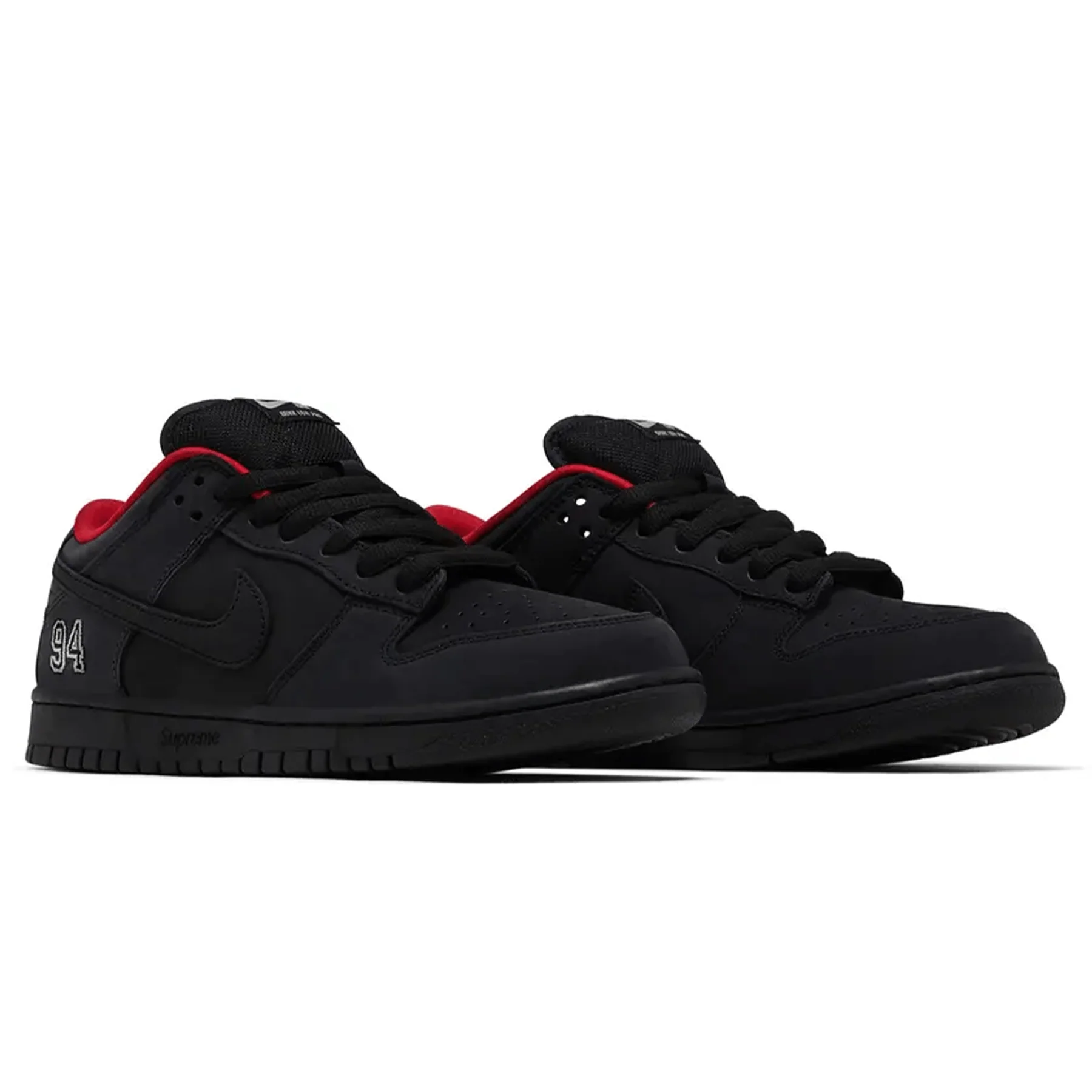 Nike Dunk Low SB x Supreme 'Black' - Image 3