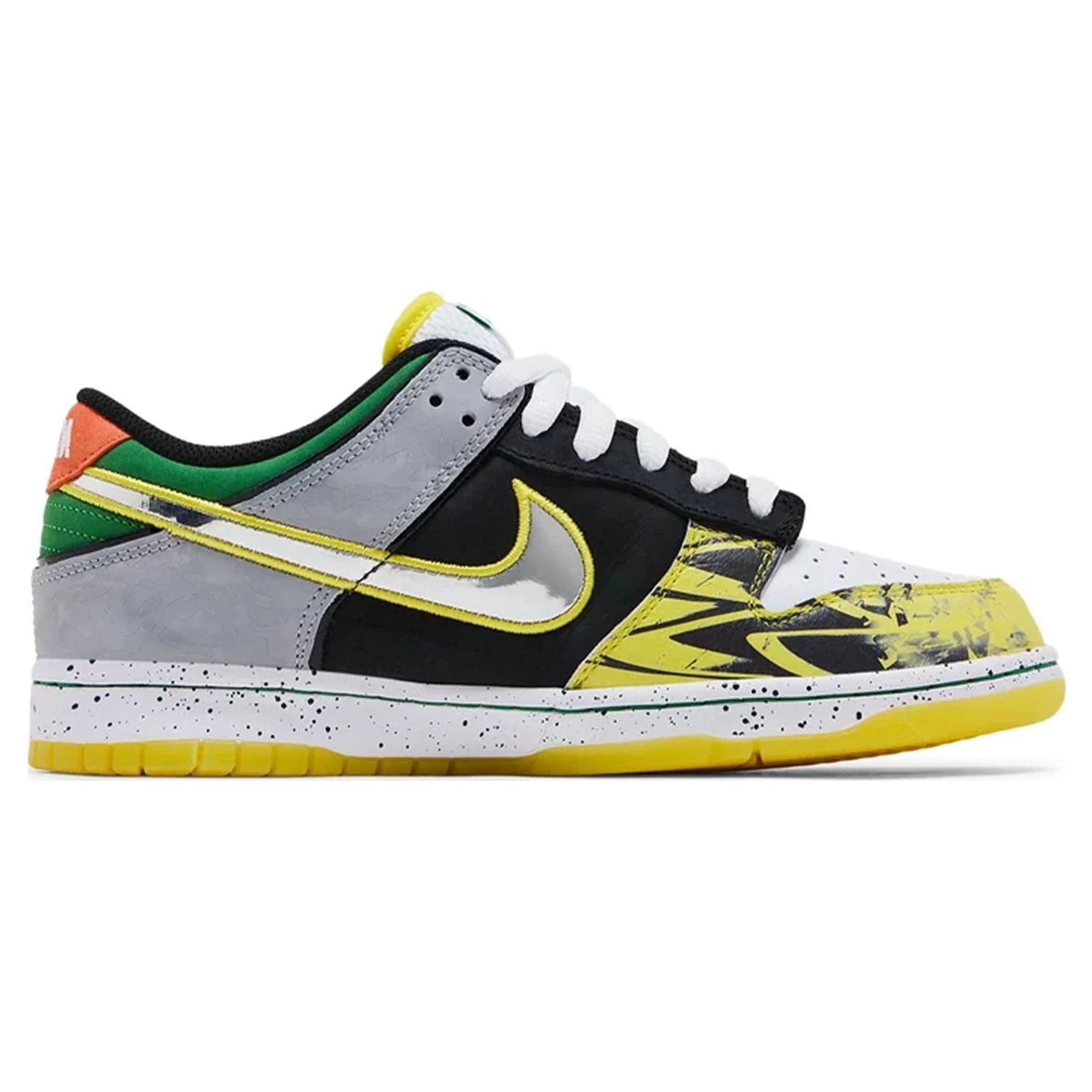 Nike Dunk Low 'What the Duck - University of Oregon Away' PE - Image 2