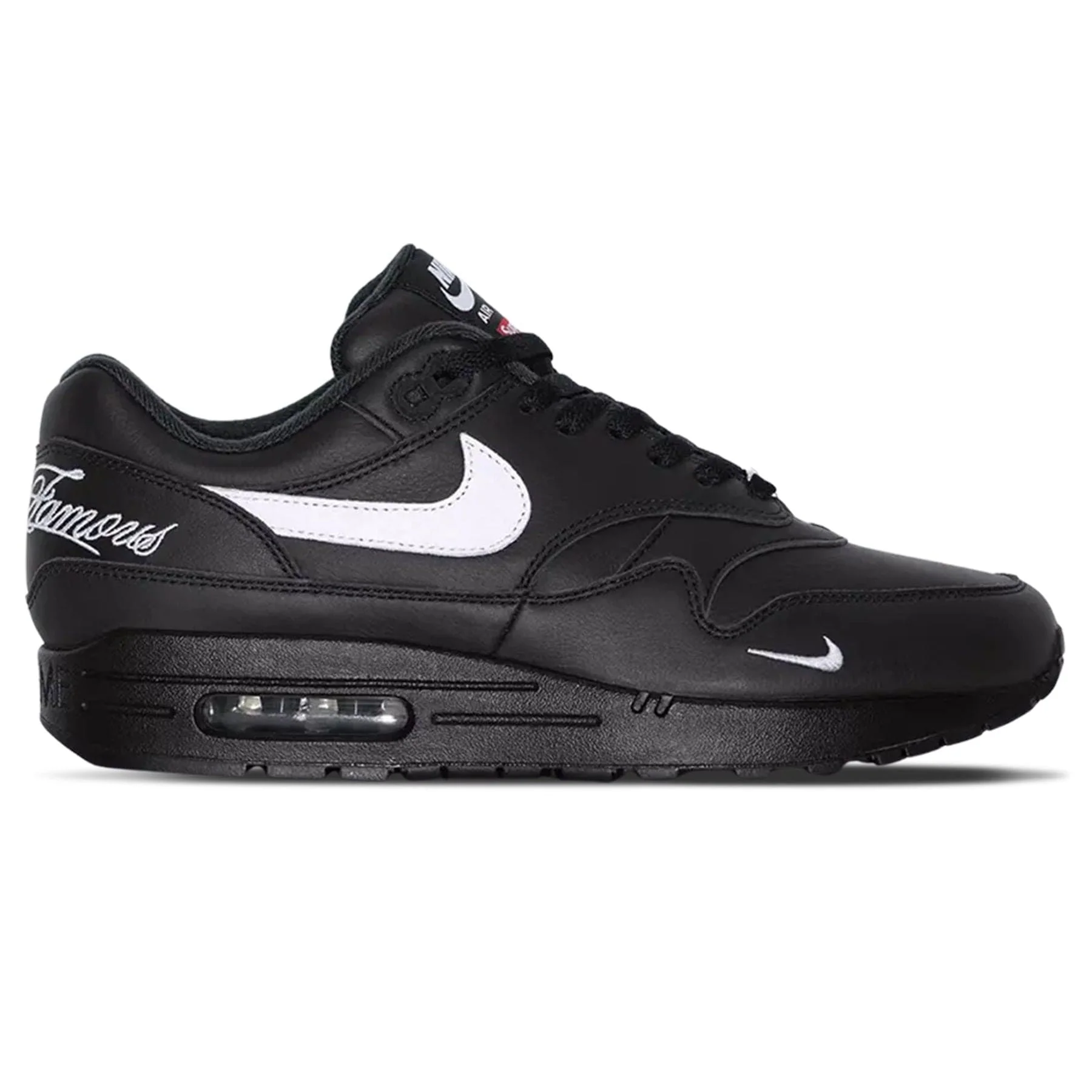 Nike x Supreme Air Max 1 '87 SP 'Black White' - Image 2