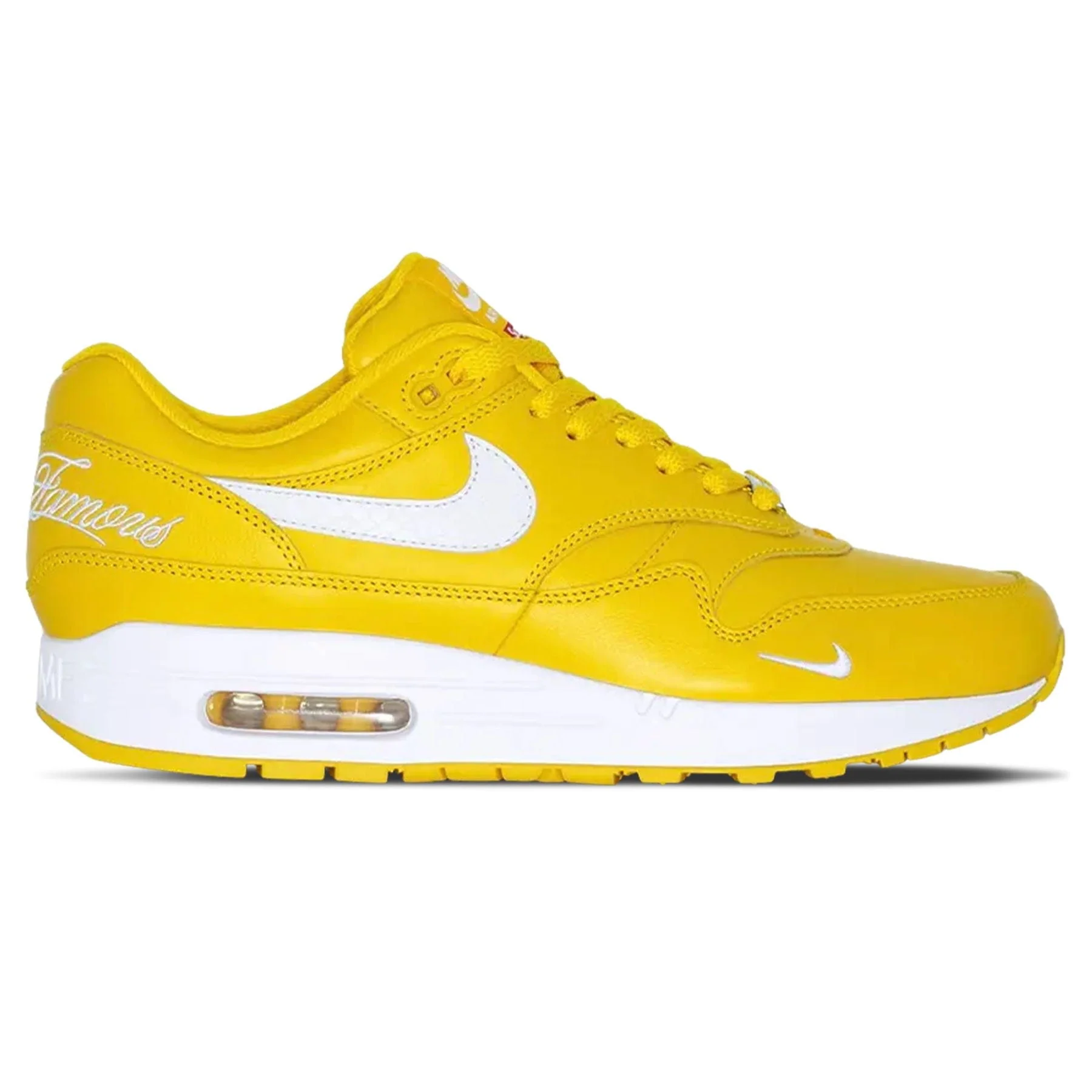 Nike x Supreme Air Max 1 '87 SP 'Speed Yellow' - Image 2