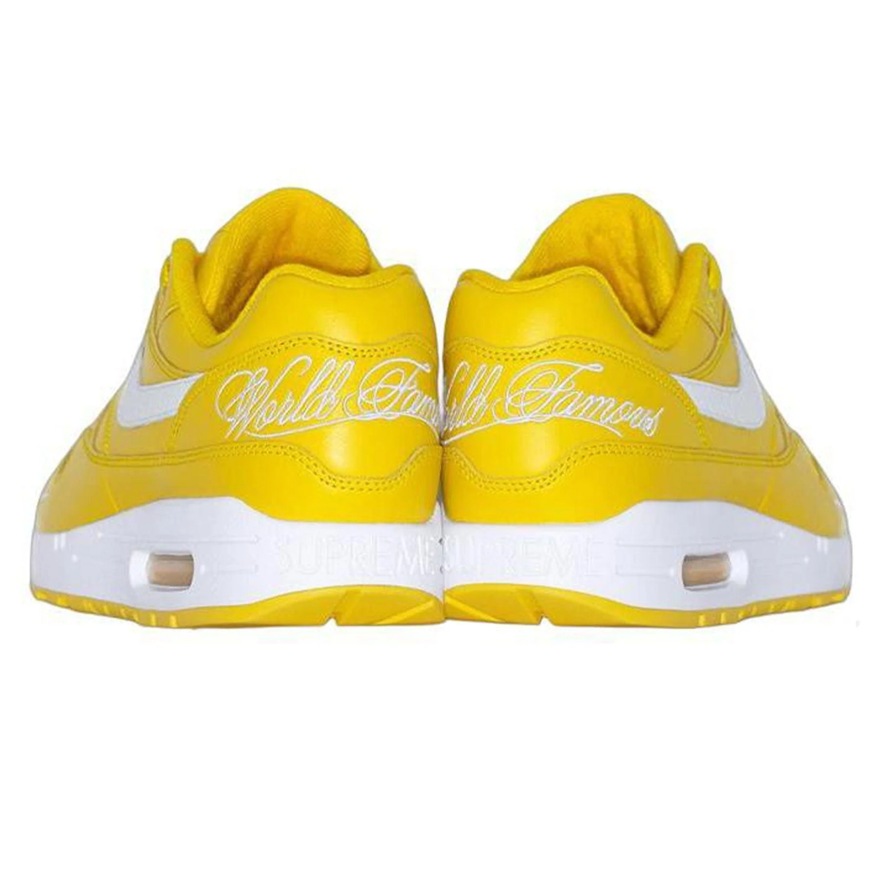 Nike x Supreme Air Max 1 '87 SP 'Speed Yellow' - Image 3
