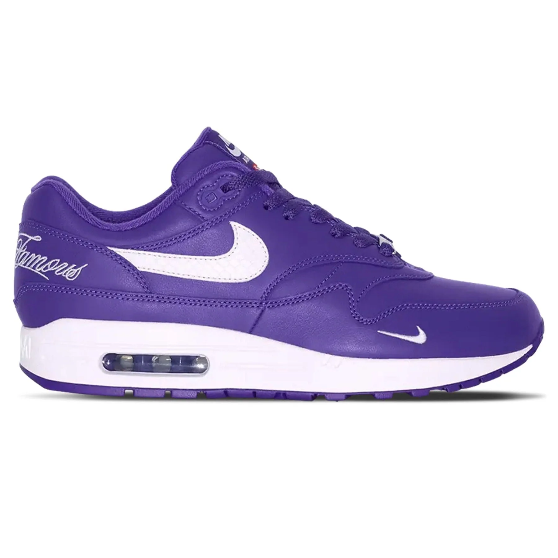 Nike x Supreme Air Max 1 '87 SP 'Varsity Purple' - Image 2