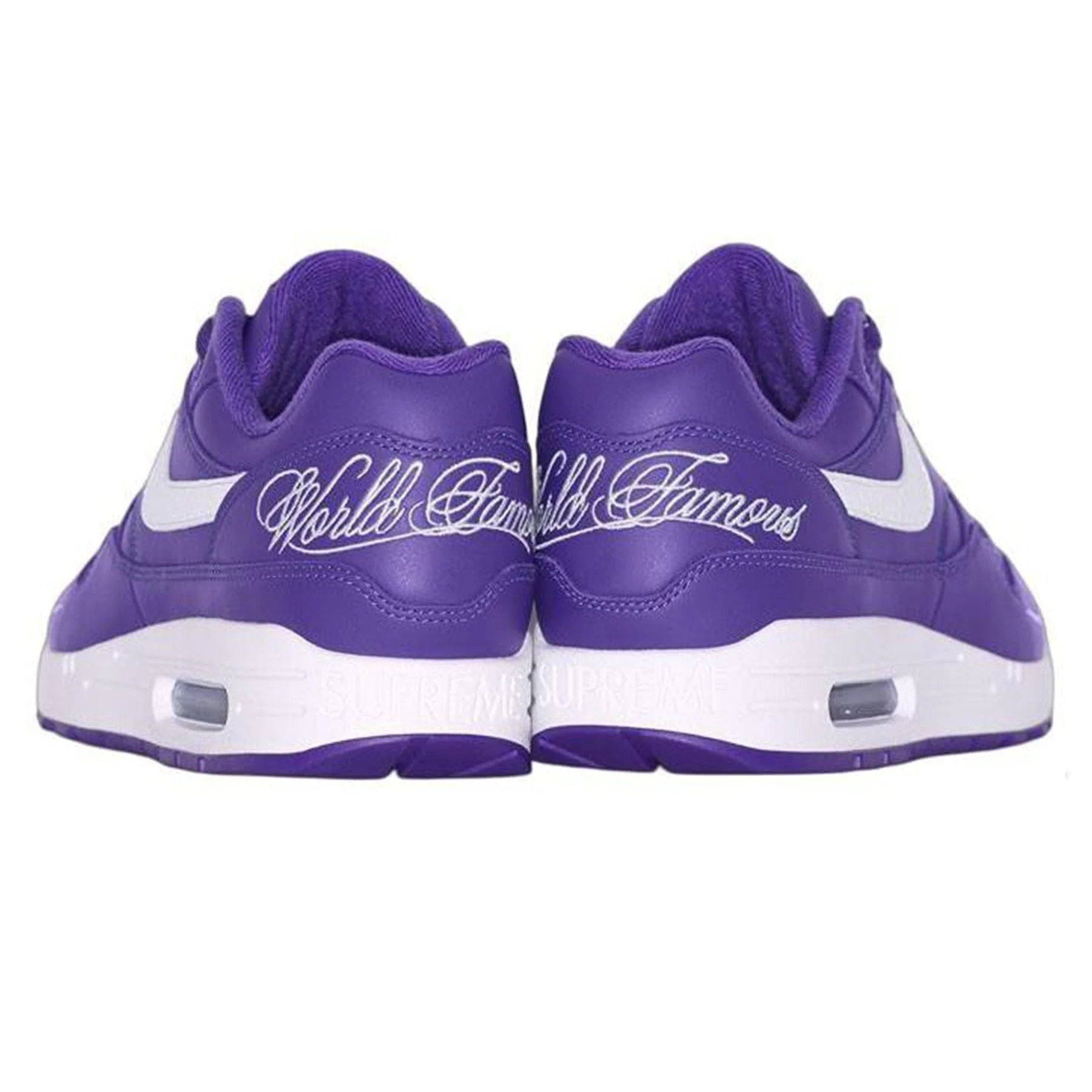 Nike x Supreme Air Max 1 '87 SP 'Varsity Purple' - Image 3