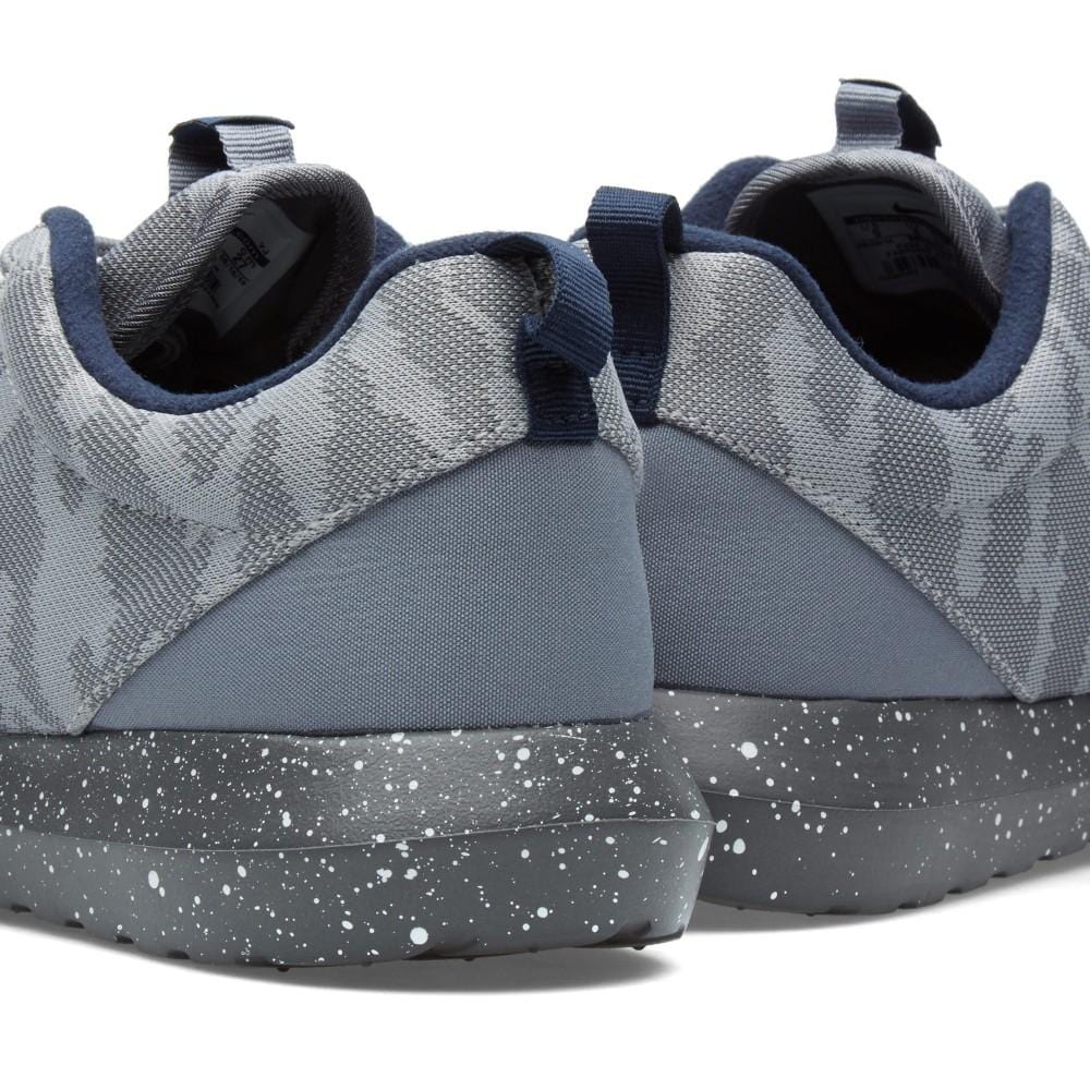 NIKE ROSHE NM FB Flat Silver & Obsidian - Image 5