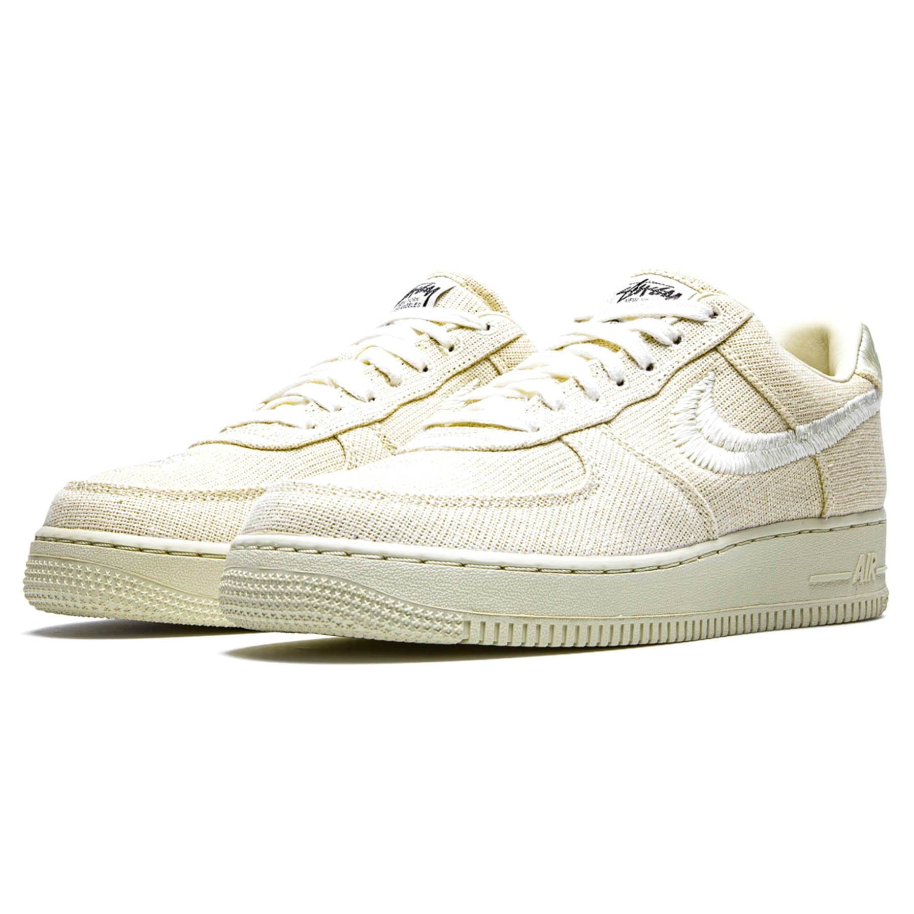 Nike Stussy x Air Force 1 Low 'Fossil' - Image 2