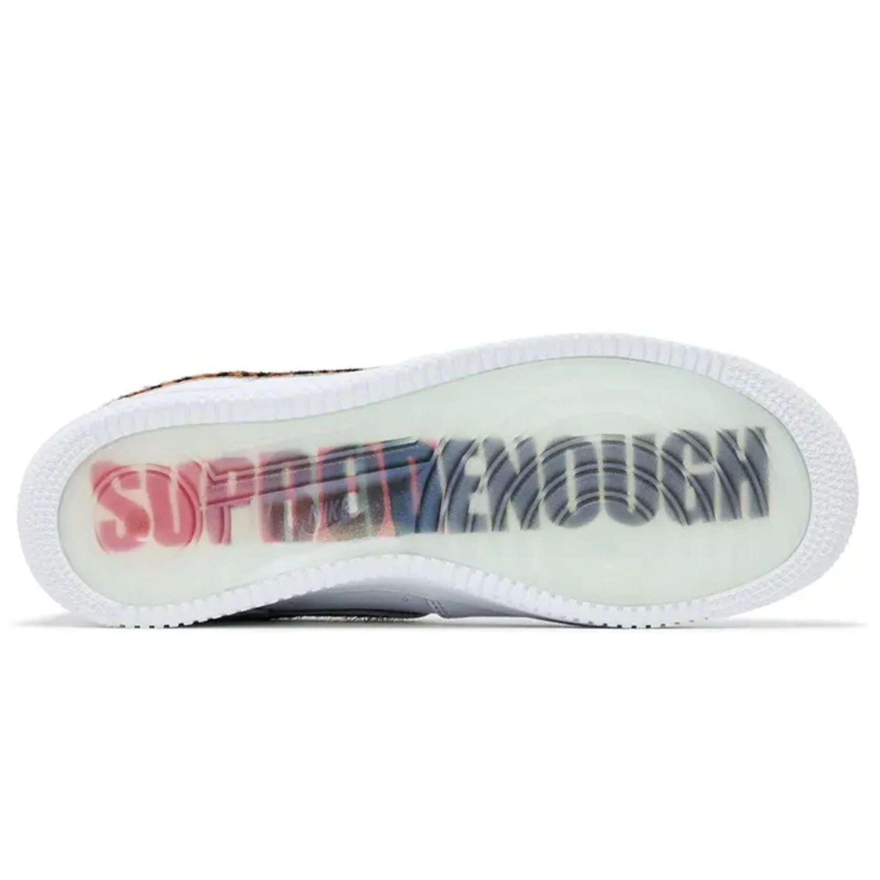 Supreme x GOODENOUGH x Nike Air Force 1 Low 'White Cheetah Print' - Image 3