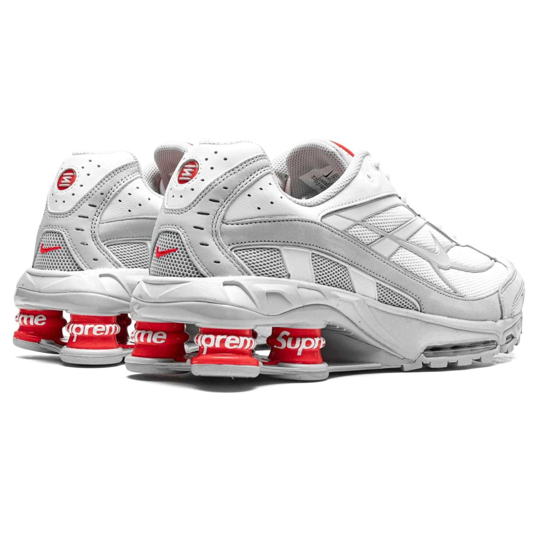 Nike Supreme x Shox Ride 2 'White' - Image 3