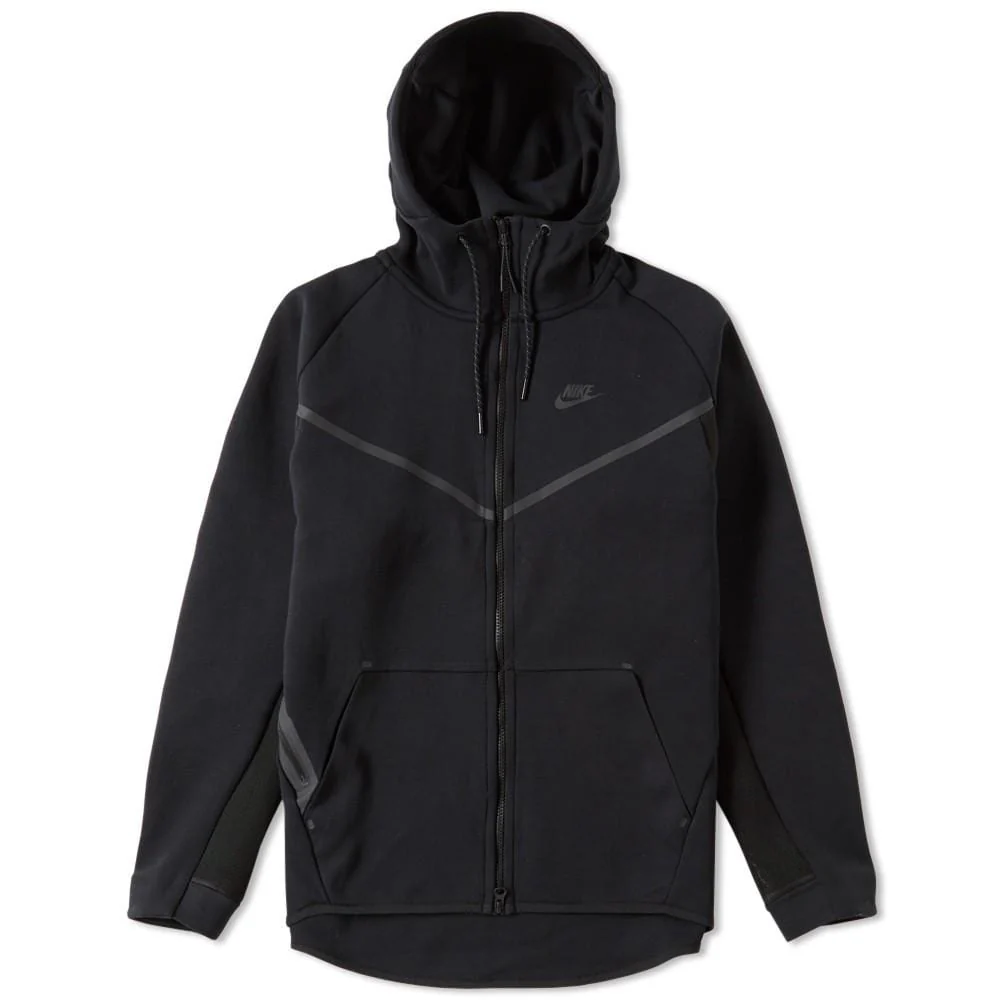 NIKE TECH FLEECE HERO WINDRUNNER 'Black' - Image 7