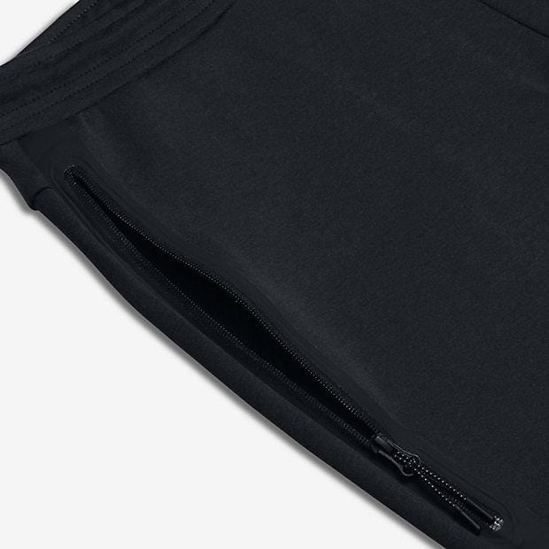 NIKE TECH FLEECE MEN'S TROUSERS - Black - Image 2