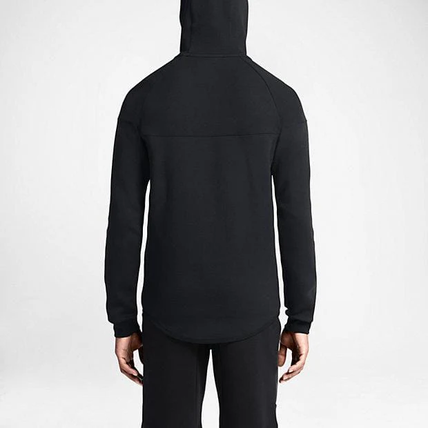 NIKE TECH FLEECE WINDRUNNER MEN'S HOODIE - Black - Image 5