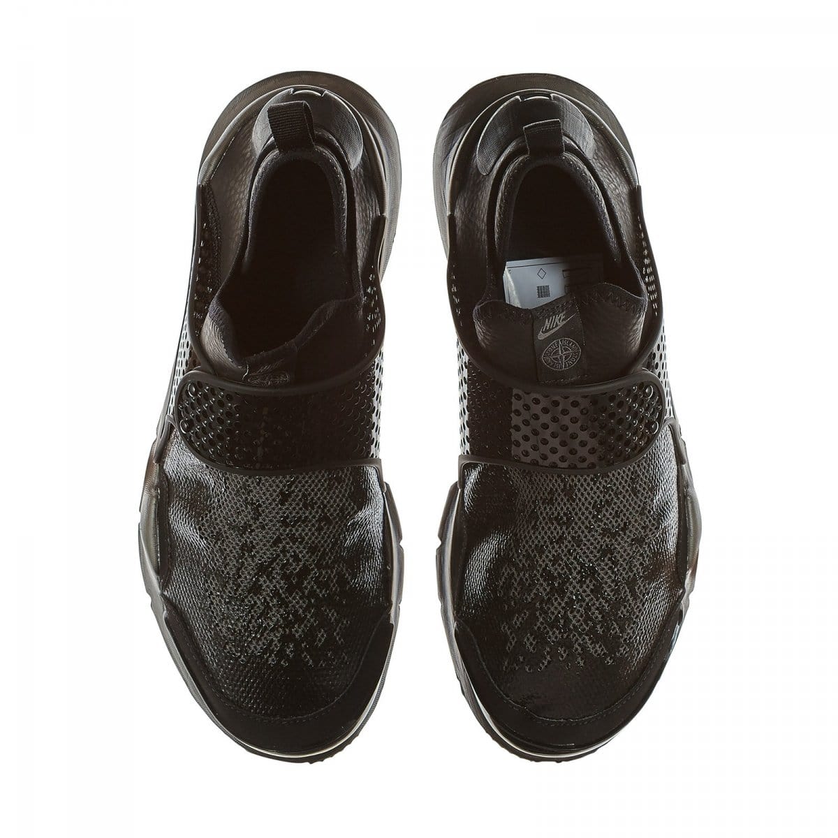 Nike x Stone Island Sock Dart Mid - Black & Sail - Image 7
