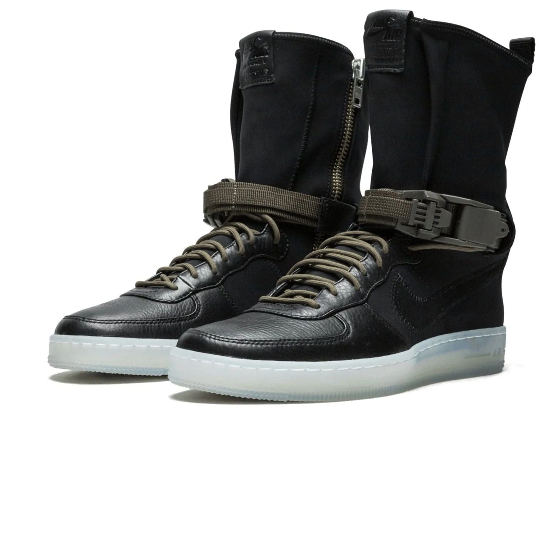 NikeLab Air Force Downtown 1 Hi SP x Acronym 'Black Olive' - Image 2