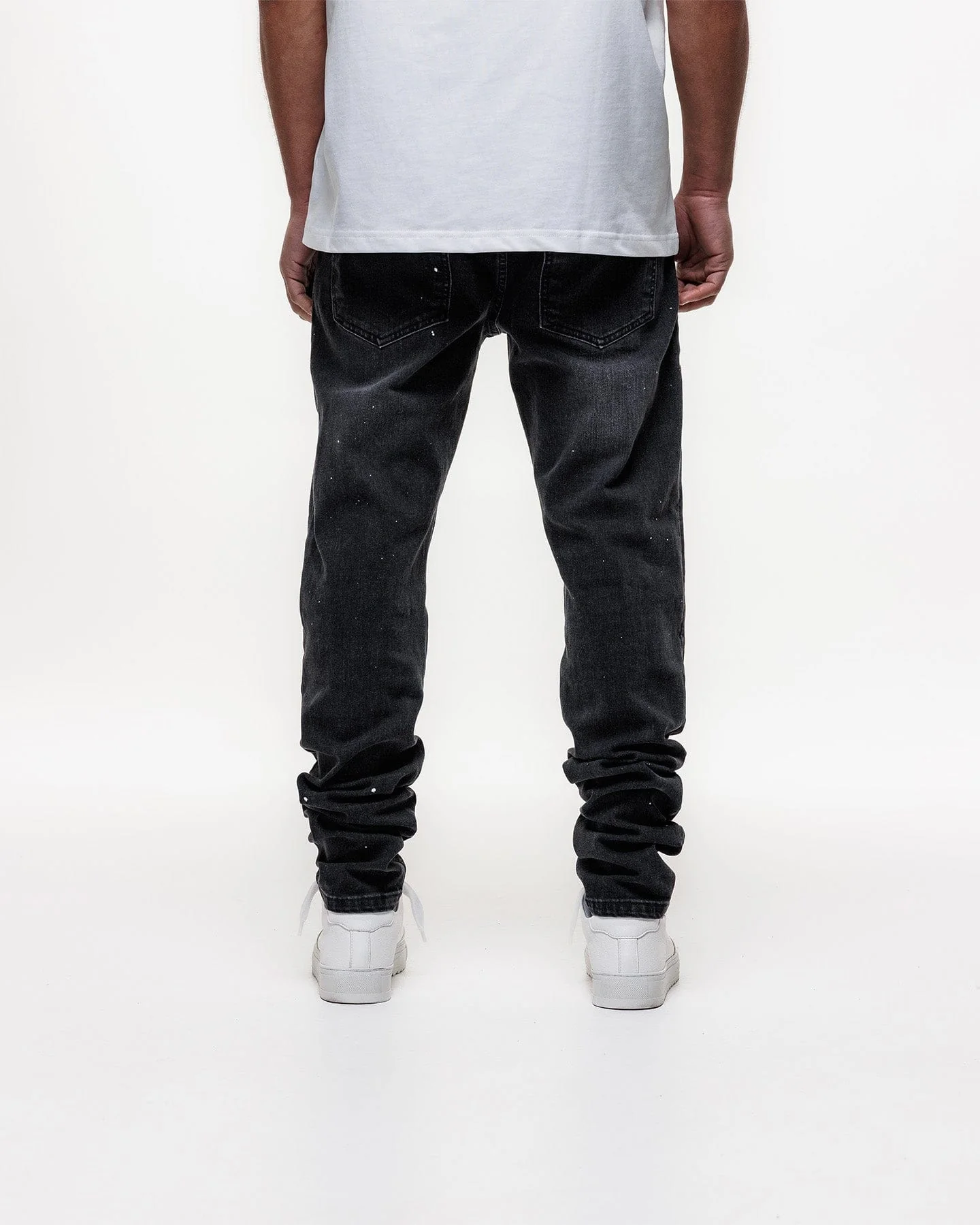 Magiri Noir Ripped Slim Jeans 'Black' - Image 6