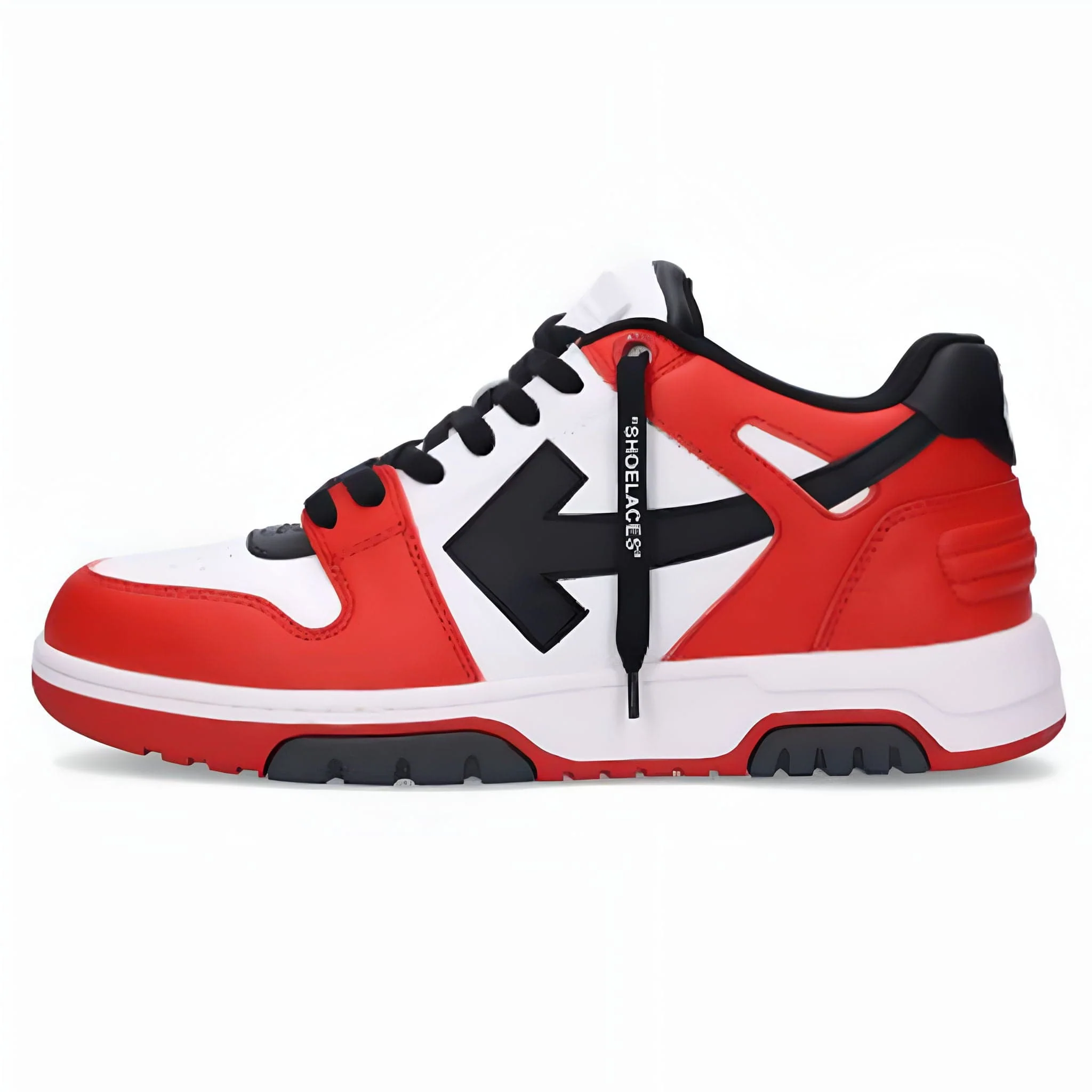 Off-White Out of Office Low 'Red White Black' - Image 2