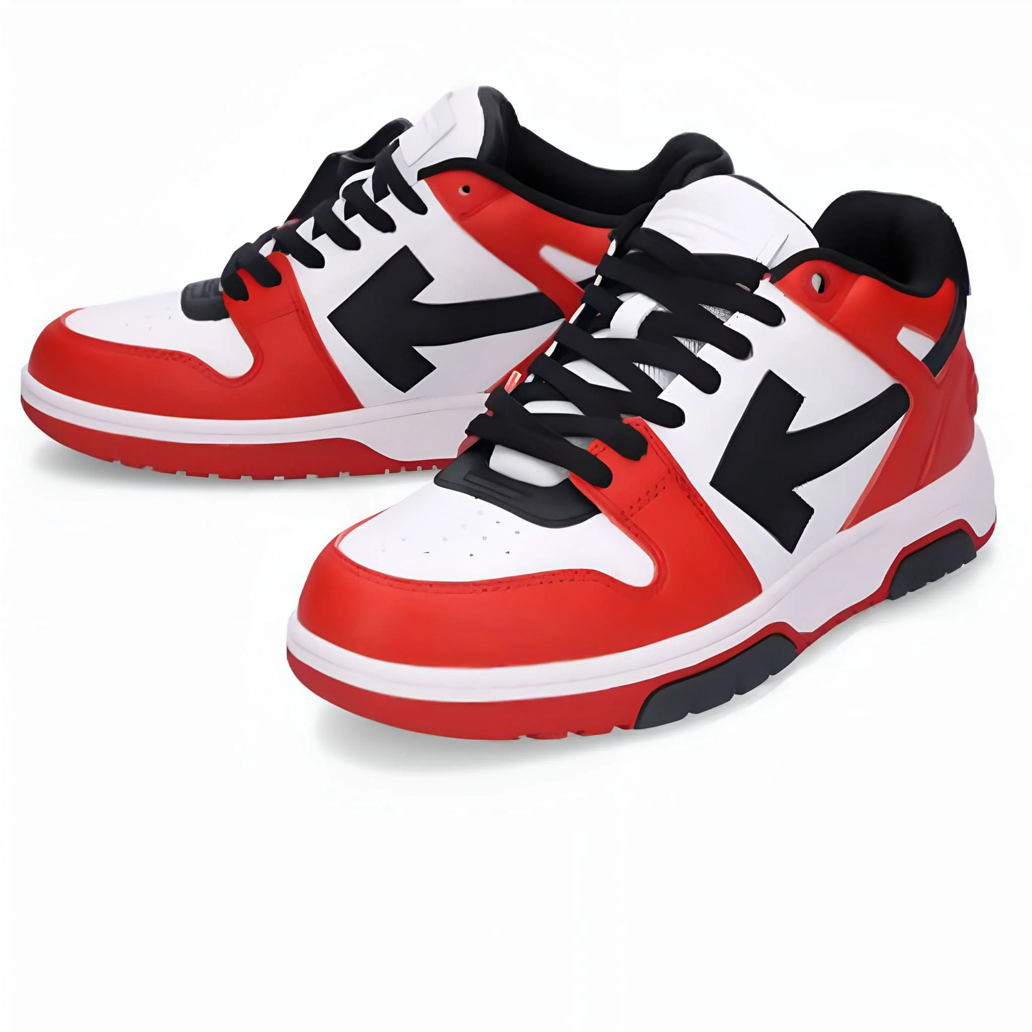Off-White Out of Office Low 'Red White Black' - Image 4