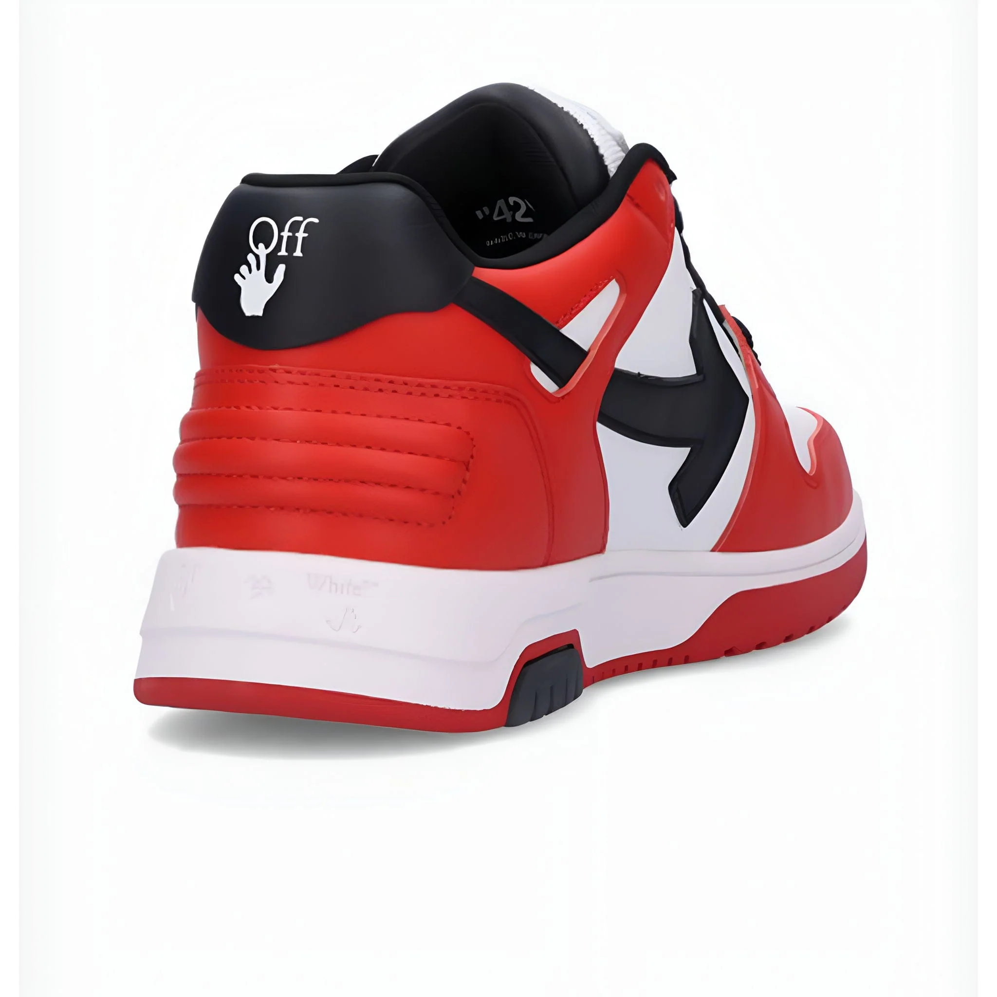 Off-White Out of Office Low 'Red White Black' - Image 6