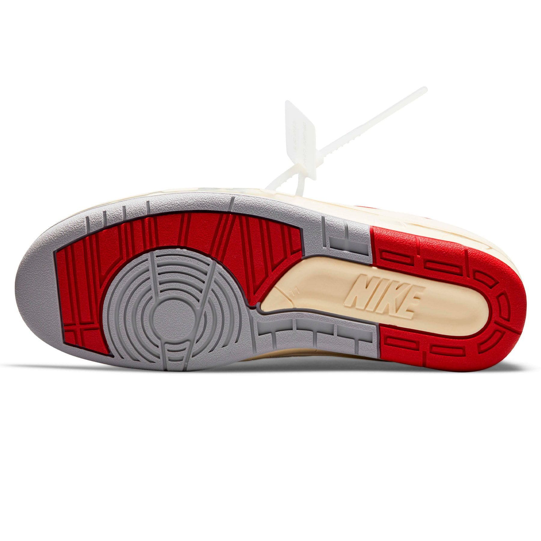 Off-White x Air Jordan 2 Retro Low SP 'White Varsity Red' - Image 6