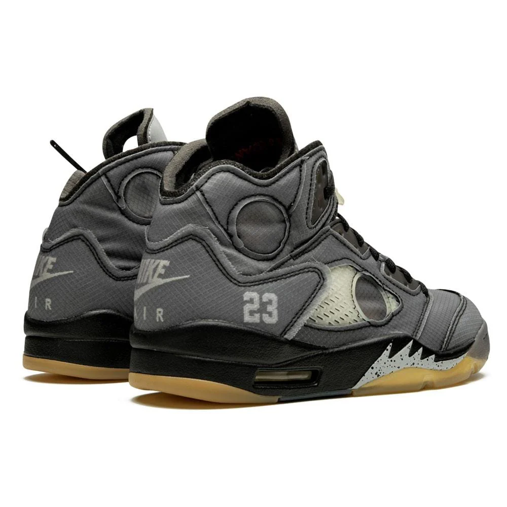 OFF-WHITE x Air Jordan 5 Retro SP 'Muslin' - Image 3