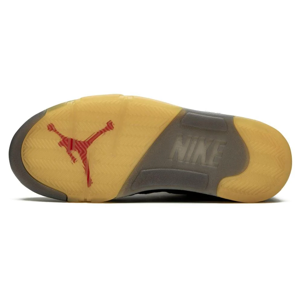 OFF-WHITE x Air Jordan 5 Retro SP 'Muslin' - Image 5