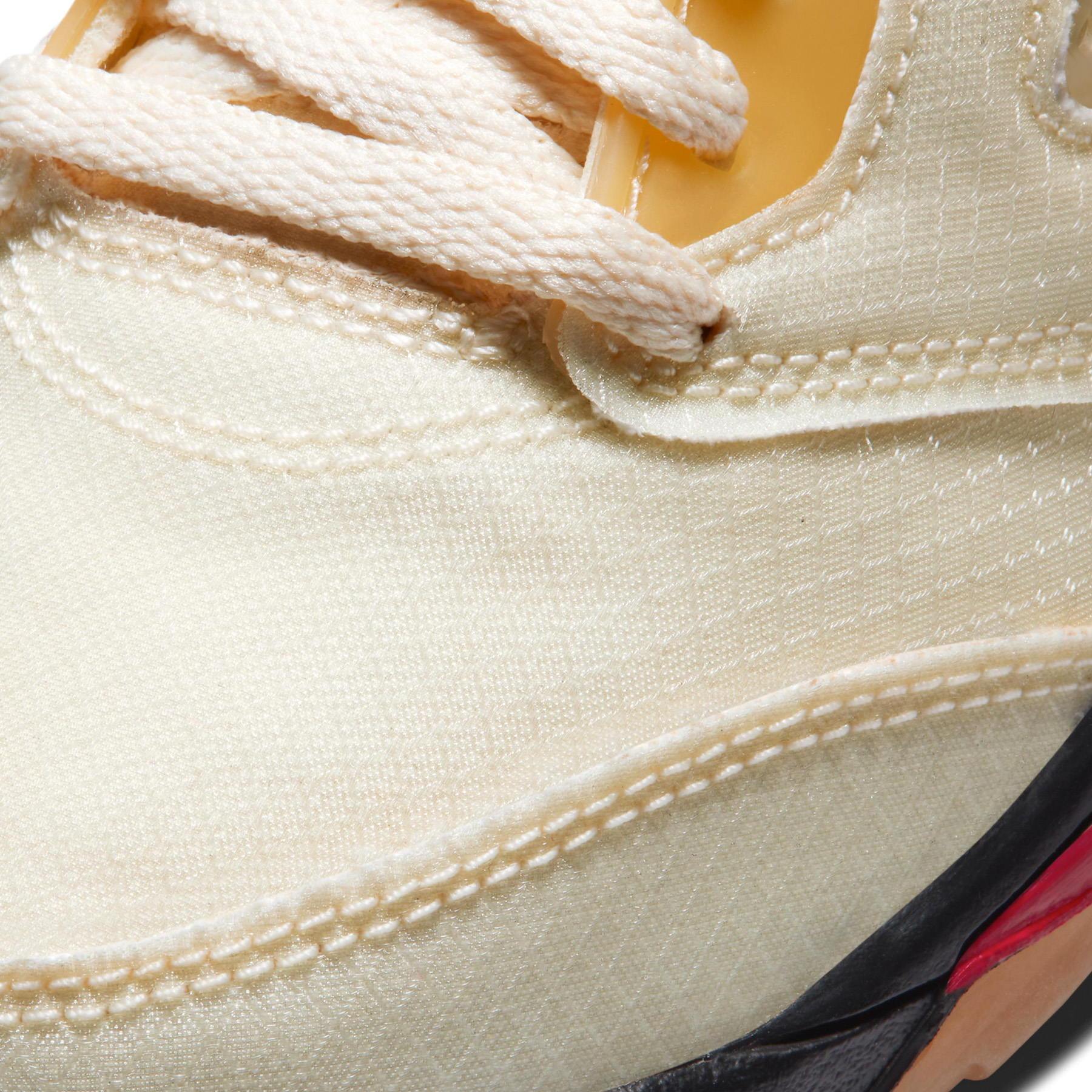 Off-White x Air Jordan 5 Retro SP PS 'Sail' - Image 6