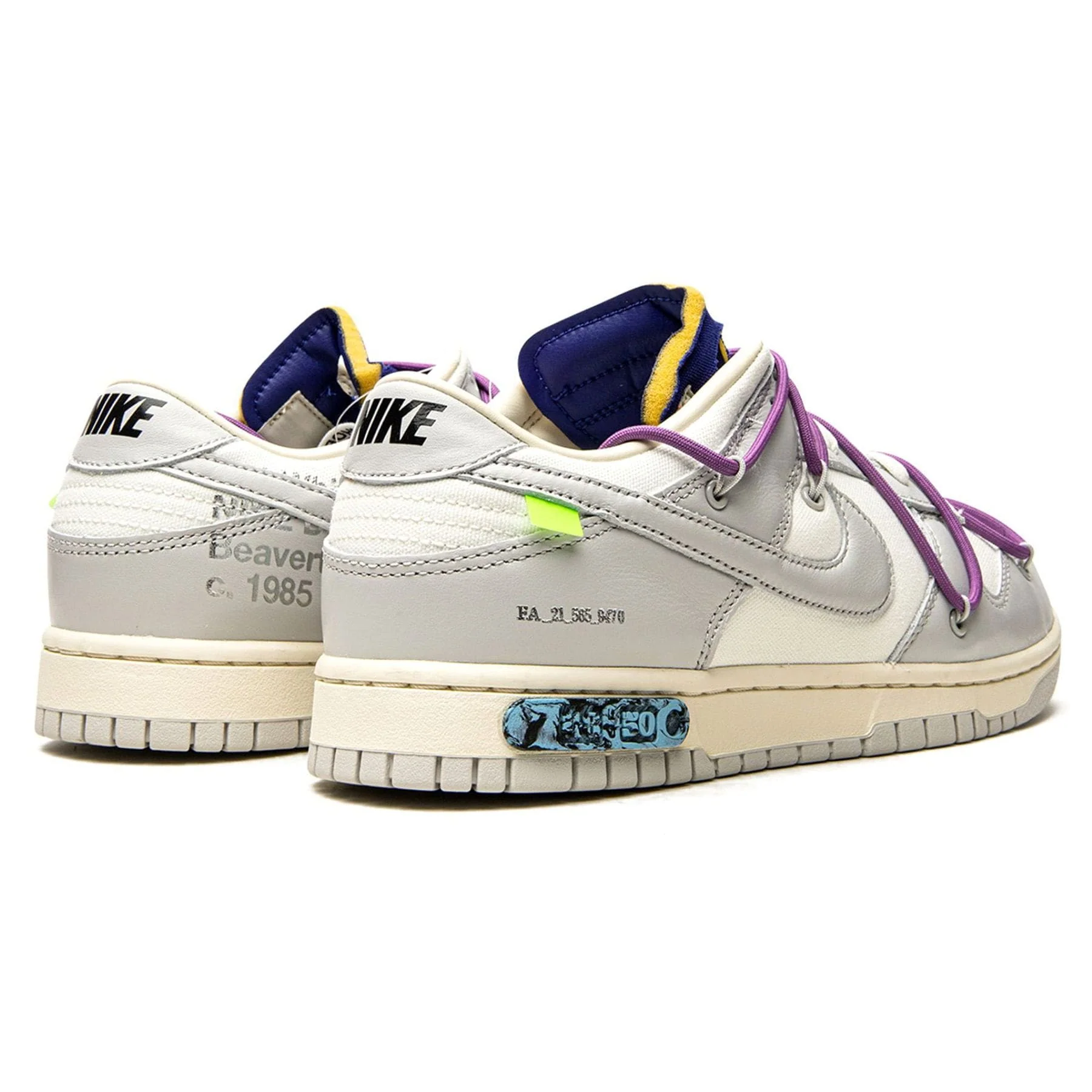 Off-White x Nike Dunk Low 'Lot 48 of 50' - Image 3
