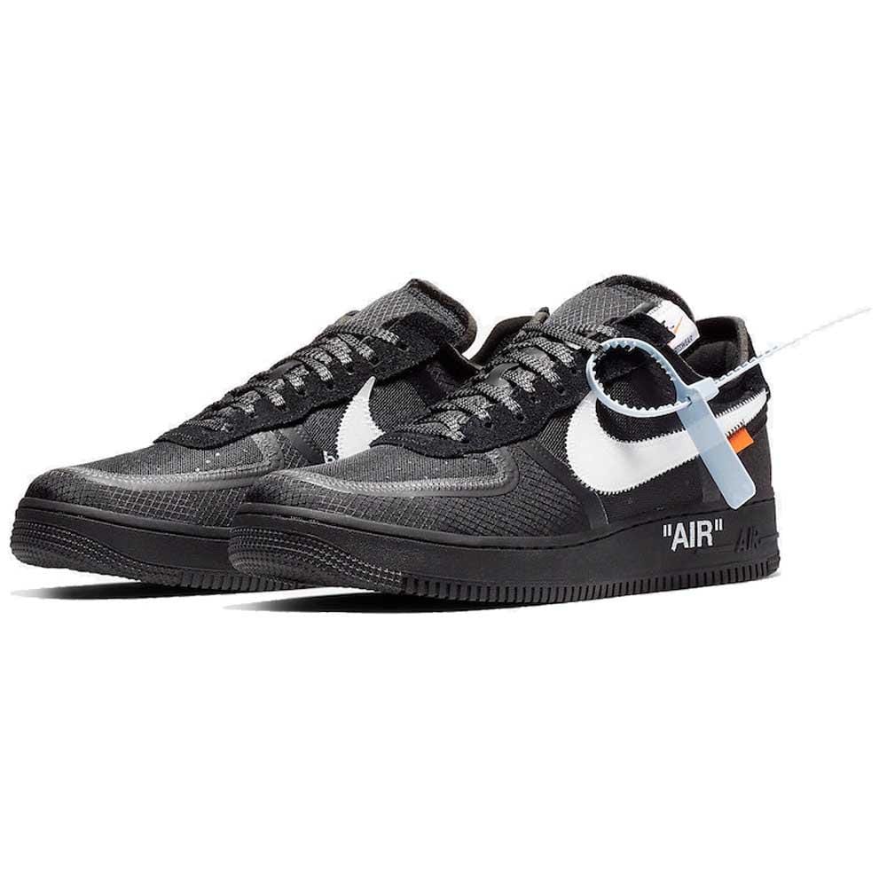 Off-White x Nike Air Force 1 Black - Image 2