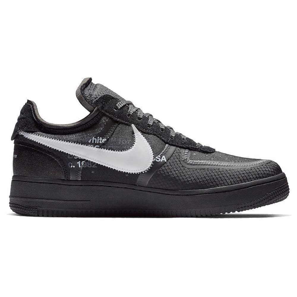 Off-White x Nike Air Force 1 Black - Image 3