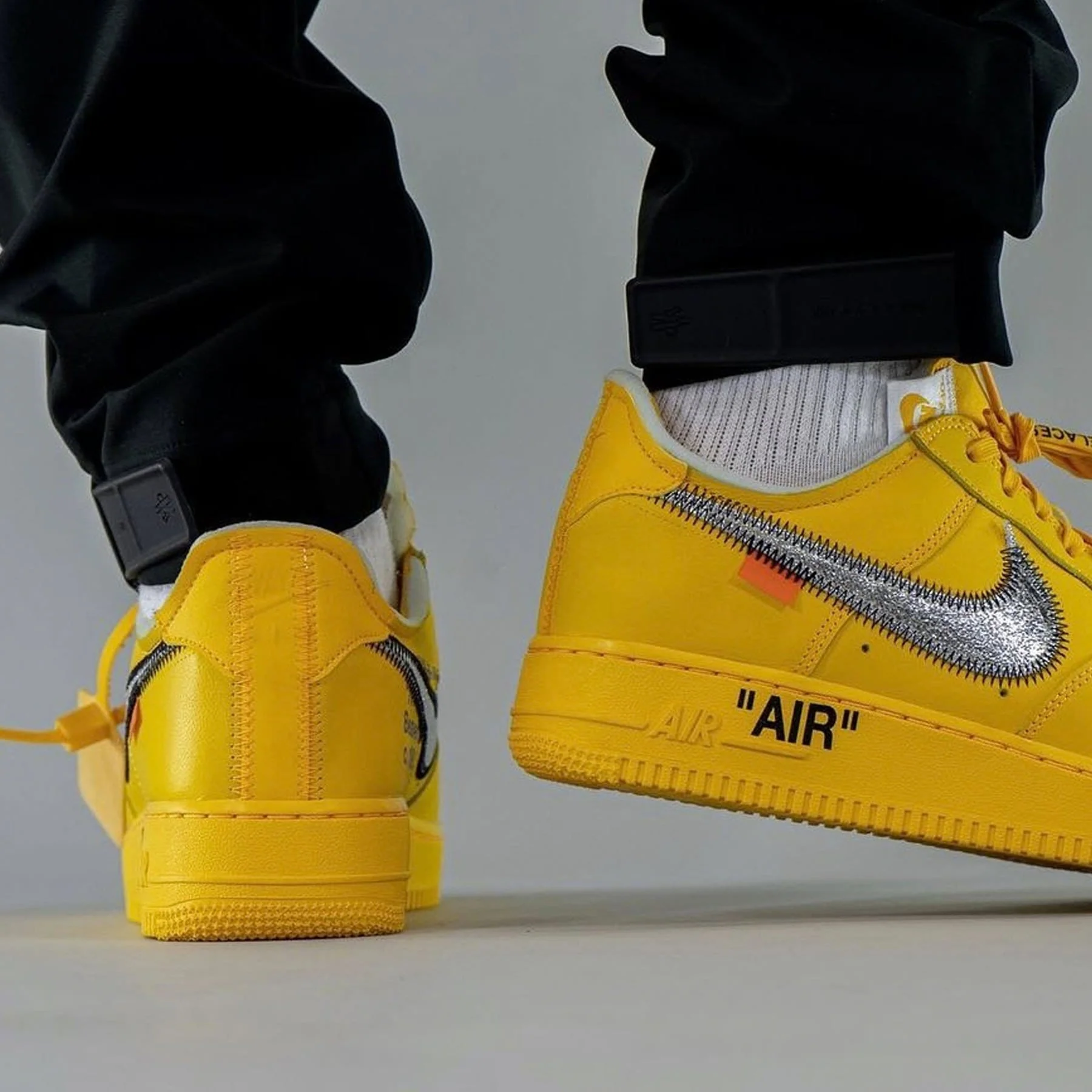 Off-White x Nike Air Force 1 Low 'Lemonade' - Image 13