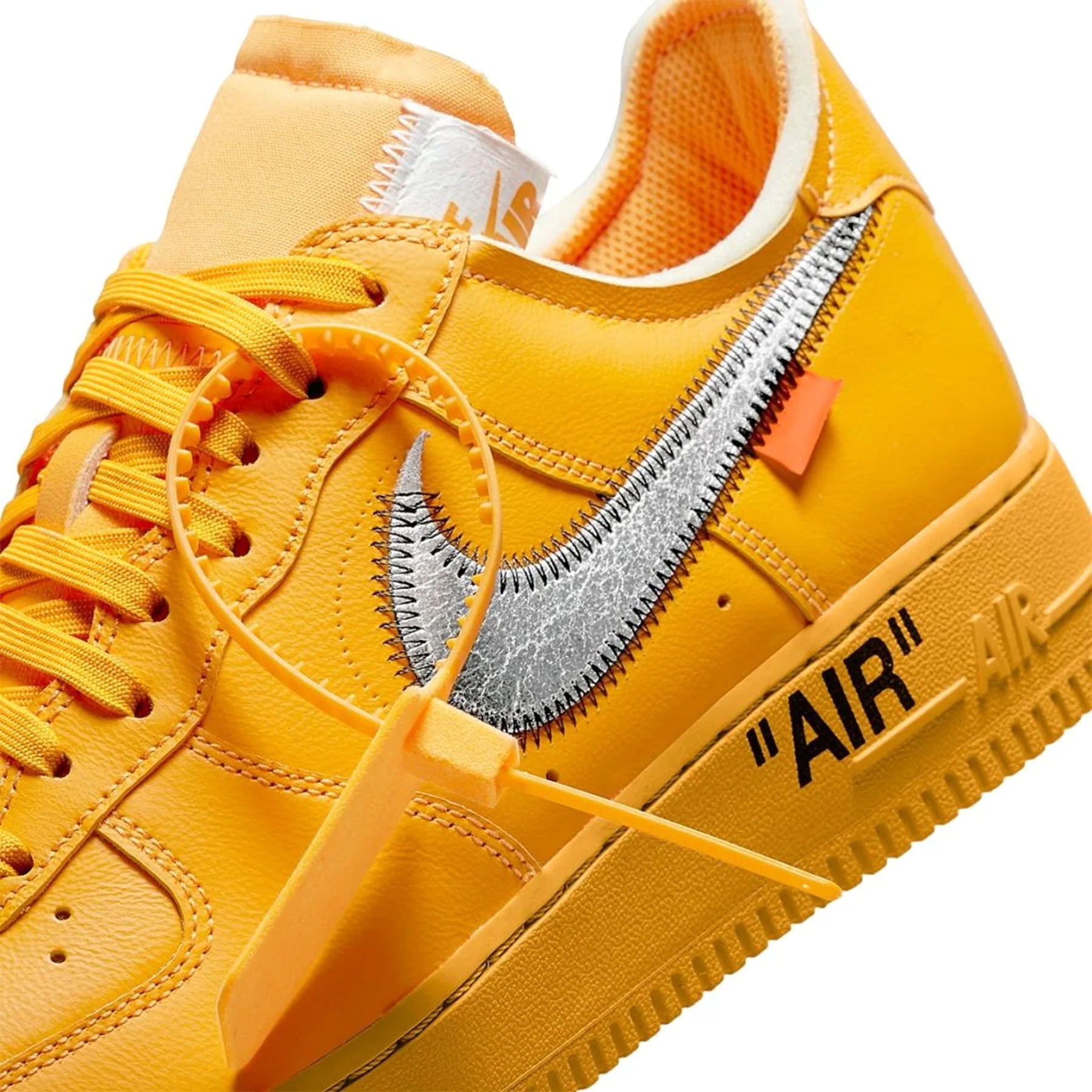 Off-White x Nike Air Force 1 Low 'Lemonade' - Image 7