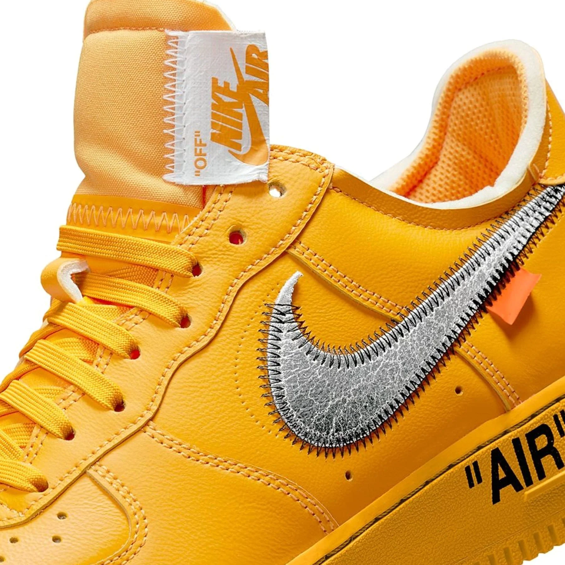 Off-White x Nike Air Force 1 Low 'Lemonade' - Image 9