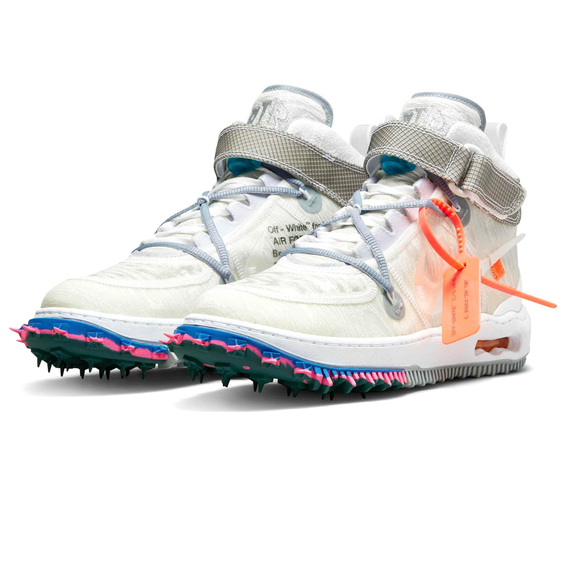 Off-White x Nike Air Force 1 Mid 'White' - Image 2