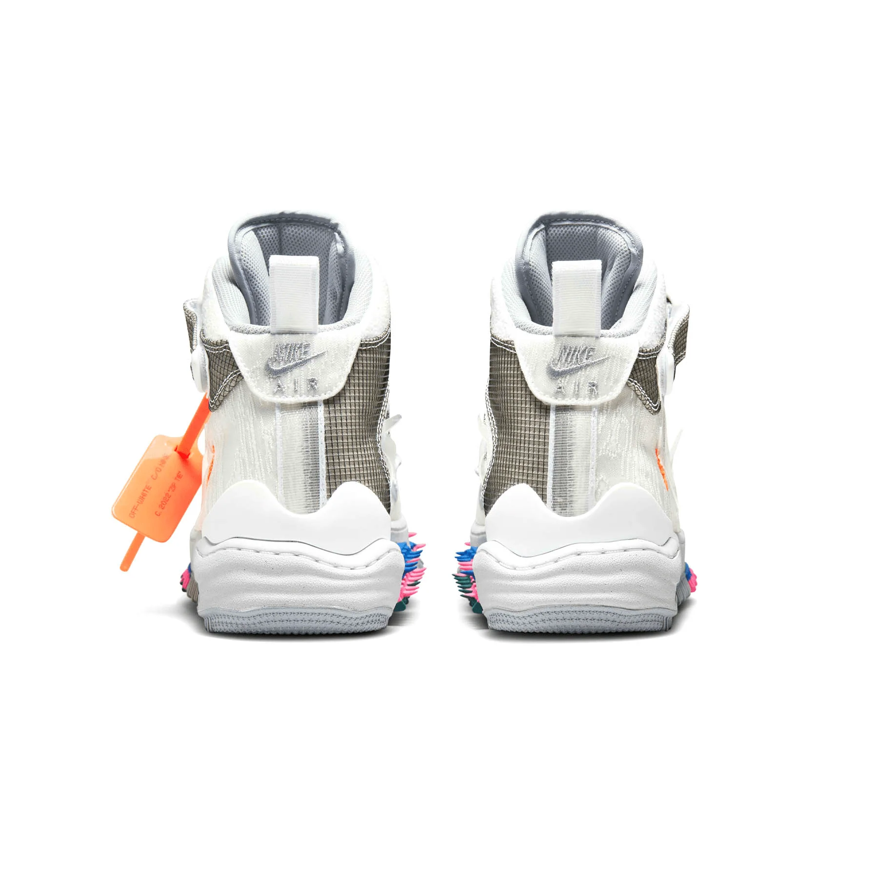 Off-White x Nike Air Force 1 Mid 'White' - Image 3