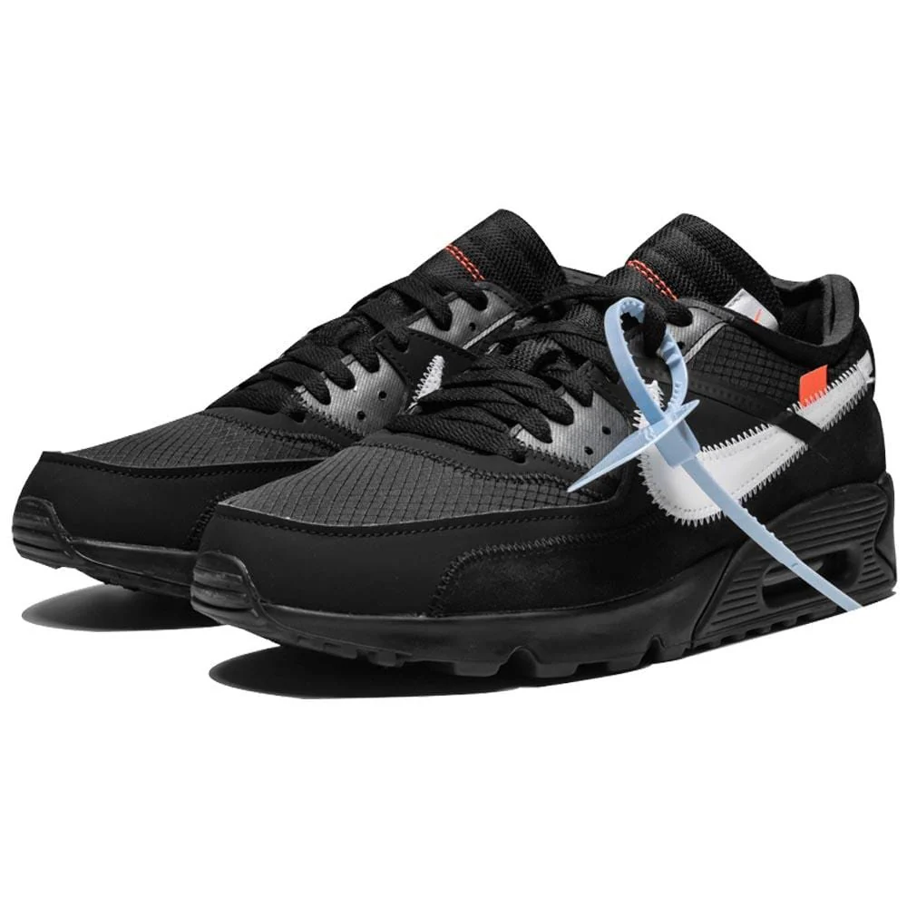Off-White x Nike Air Max 90 Black - Image 3