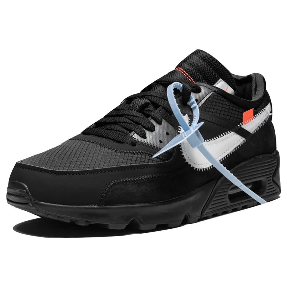 Off-White x Nike Air Max 90 Black - Image 4