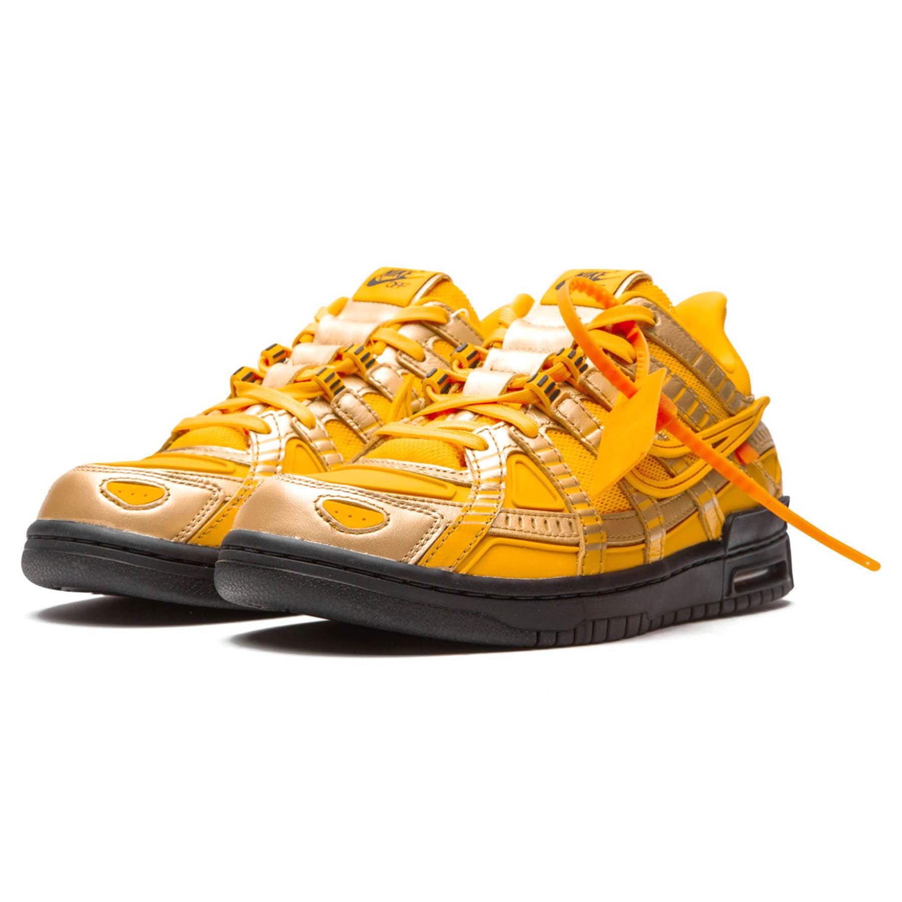 Off-White x Nike Air Rubber Dunk 'University Gold' - Image 2