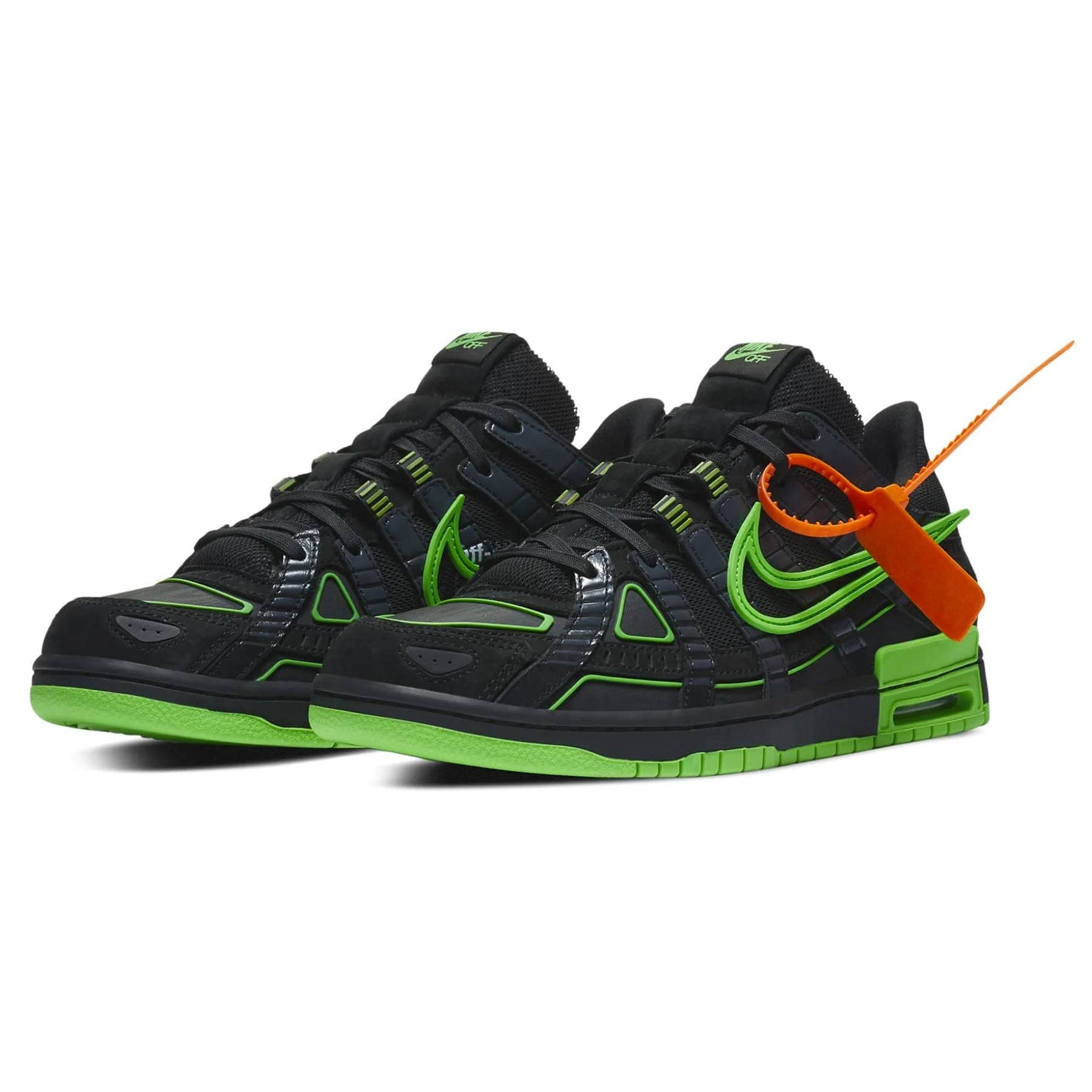 Off-White x Nike Air Rubber Dunk 'Green Strike' - Image 2