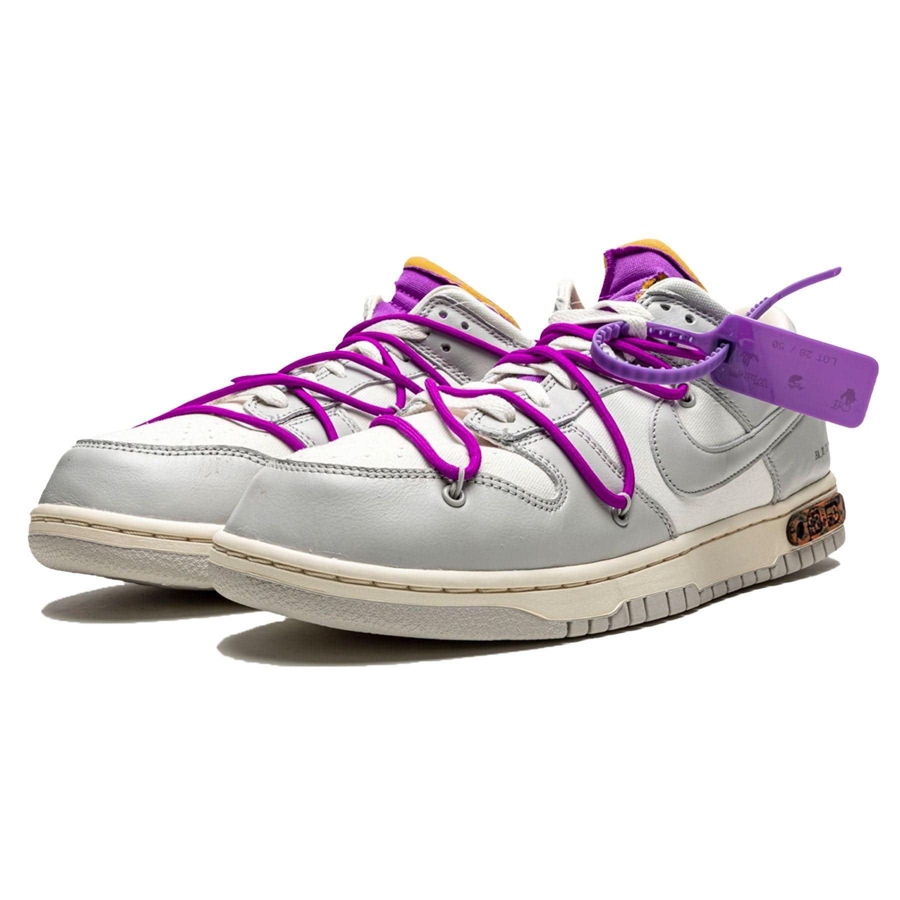 Off-White x Nike Dunk Low 'Lot 28 of 50' - Image 2