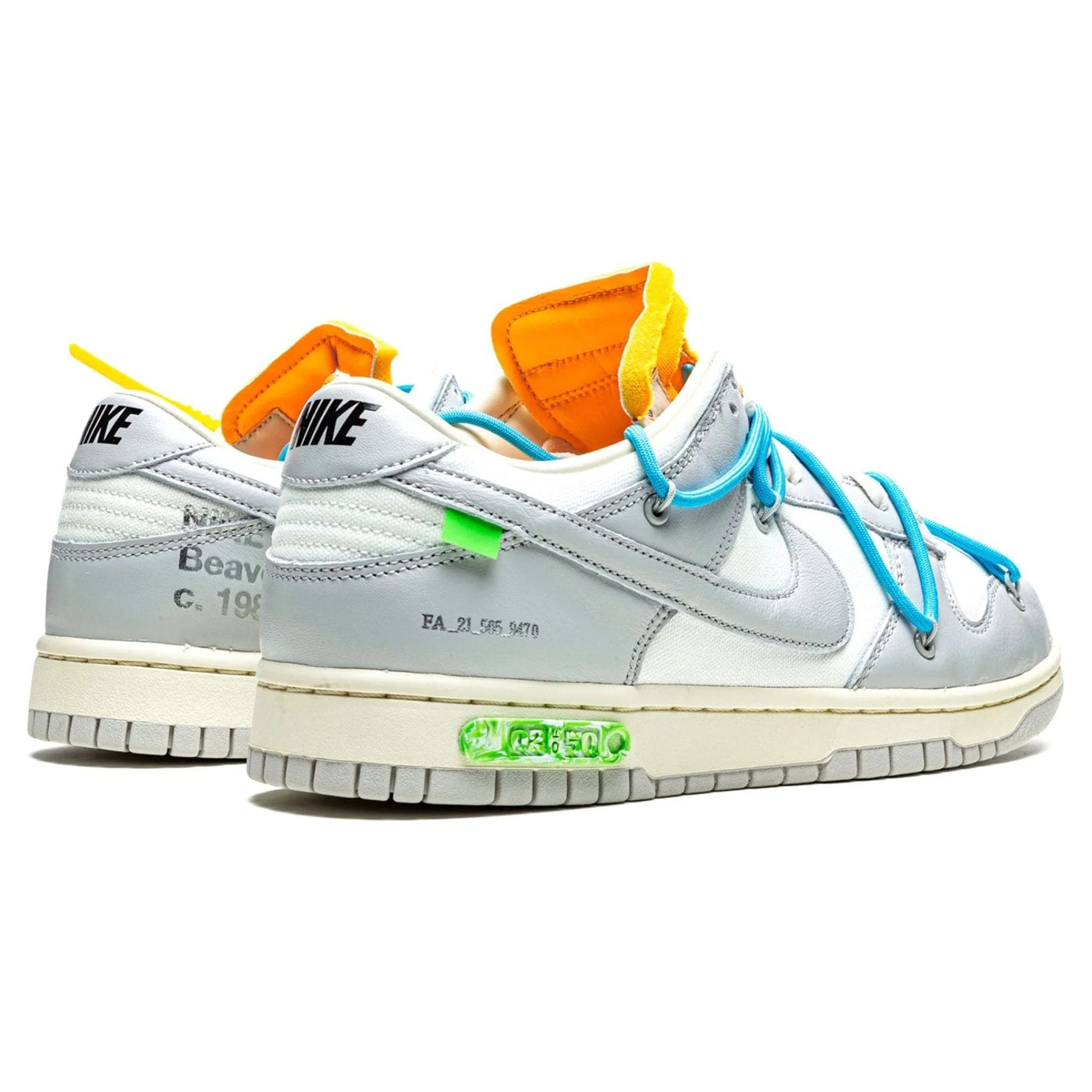 Off-White x Nike Dunk Low 'Lot 02 of 50' - Image 3
