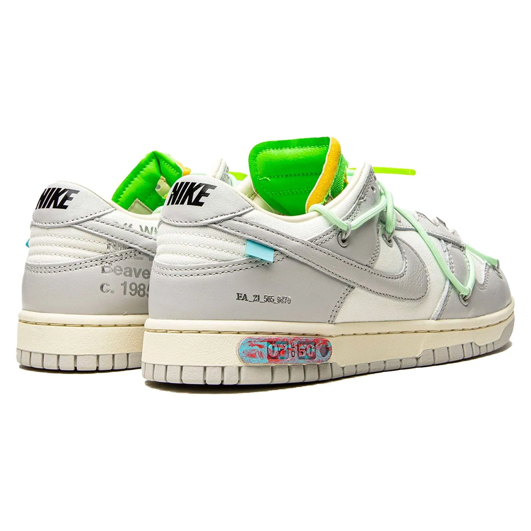 Off-White x Nike Dunk Low 'Lot 07 of 50' - Image 3