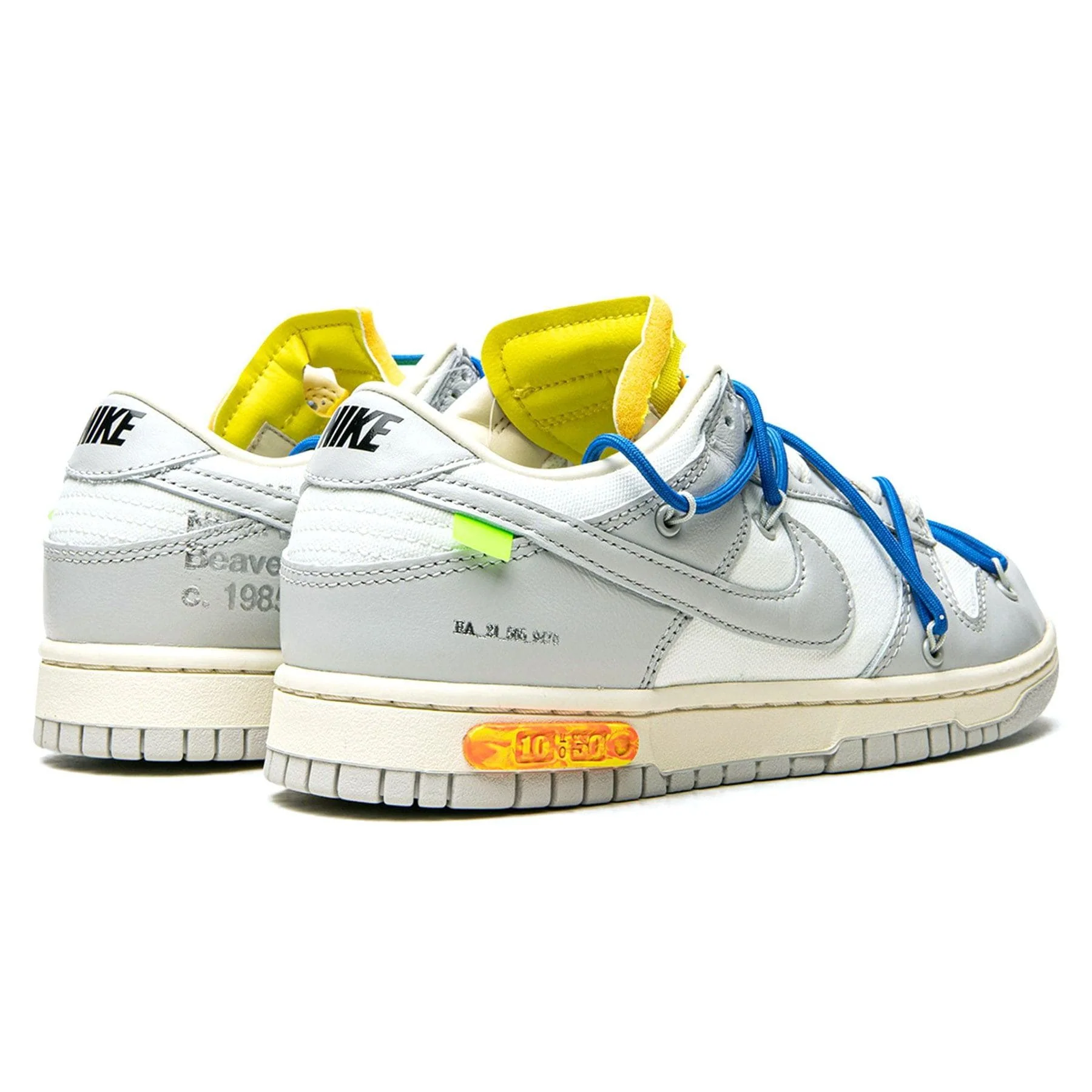 Off-White x Nike Dunk Low 'Lot 10 of 50' - Image 3