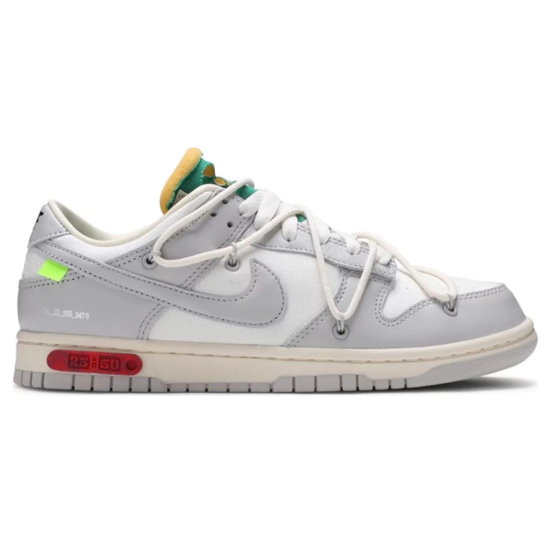 Off-White x Nike Dunk Low 'Lot 25 of 50' - Image 2