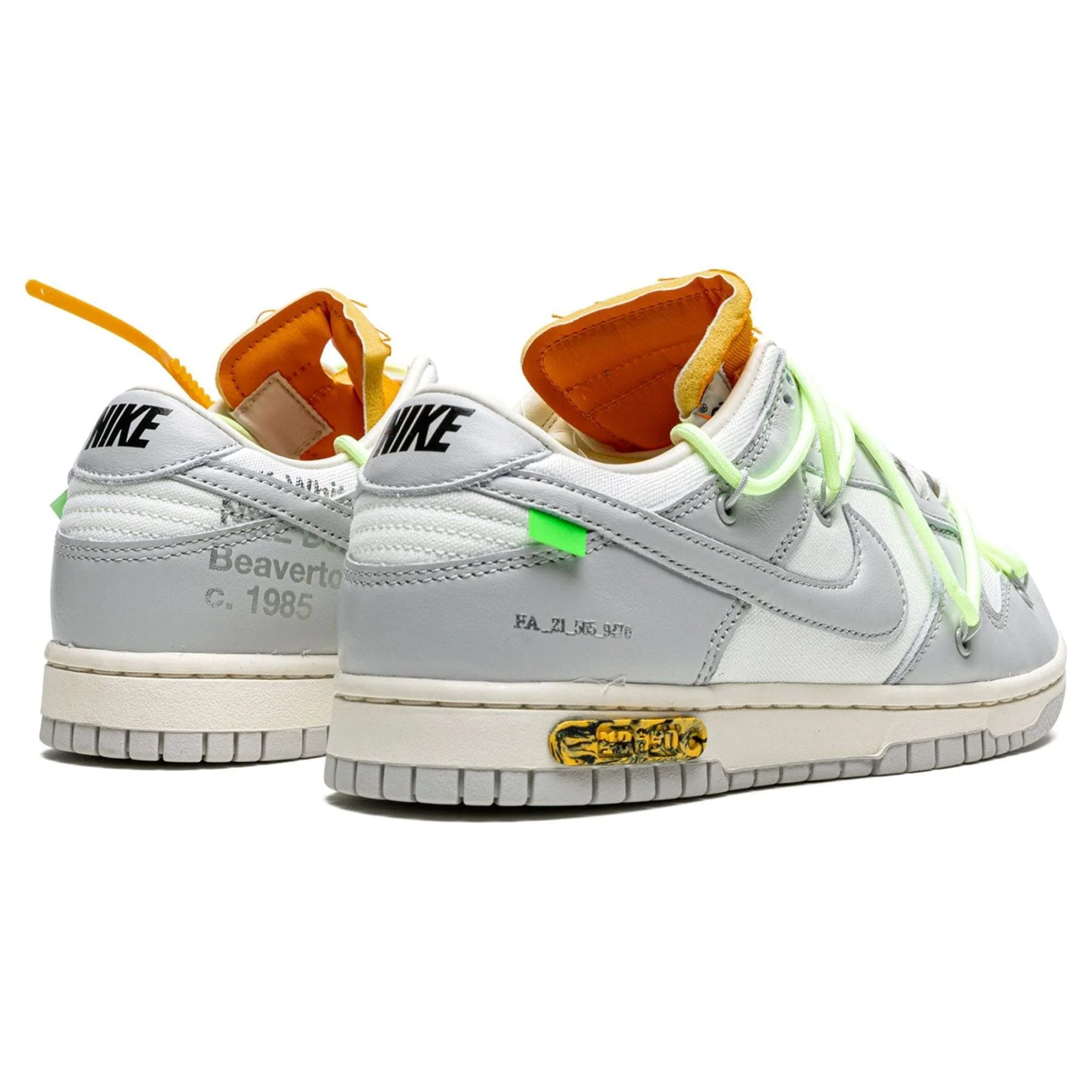 Off-White x Nike Dunk Low 'Lot 43 of 50' - Image 3