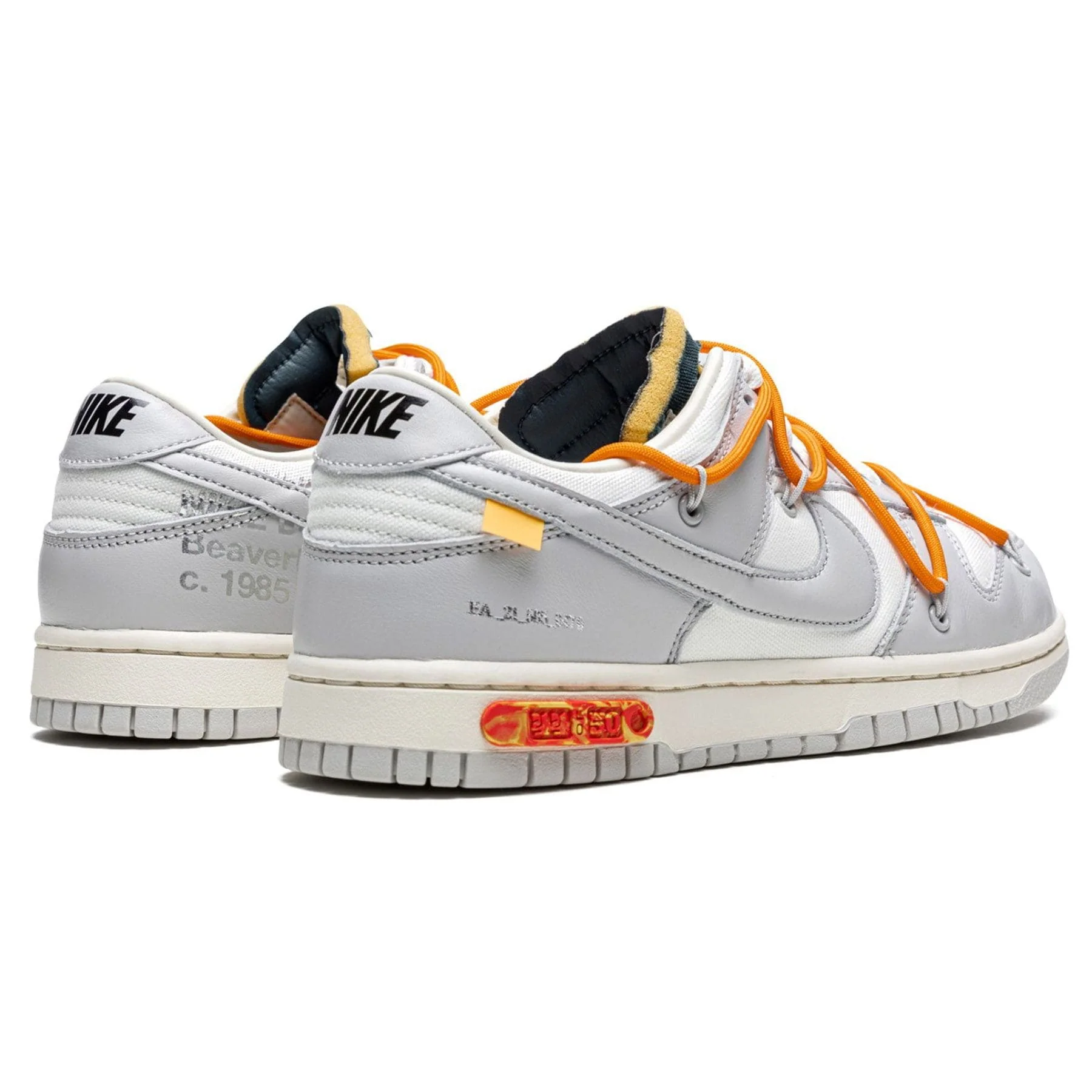 Off-White x Nike Dunk Low 'Lot 44 of 50' - Image 3