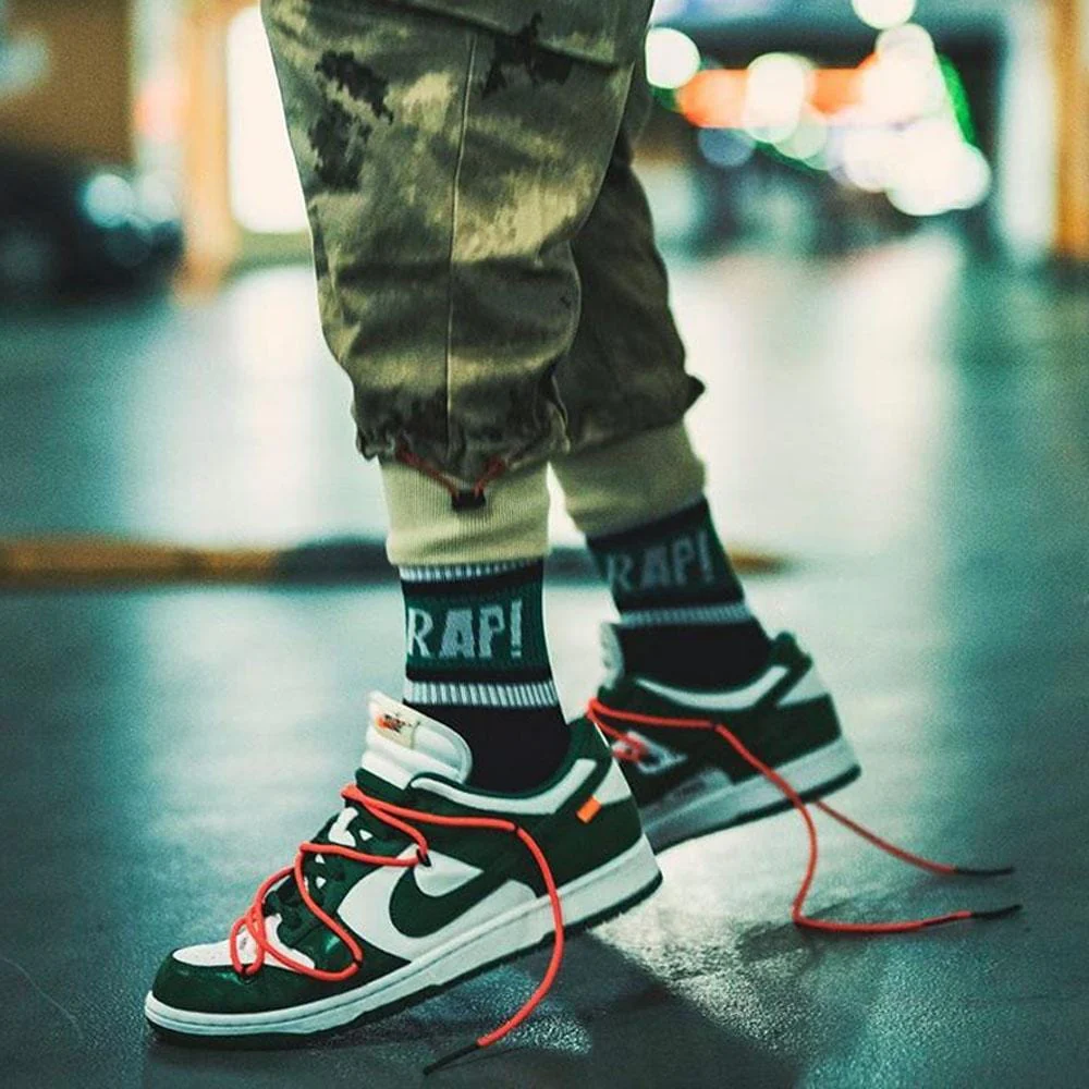 OFF-WHITE x Nike Dunk Low 'Pine Green' - Image 6