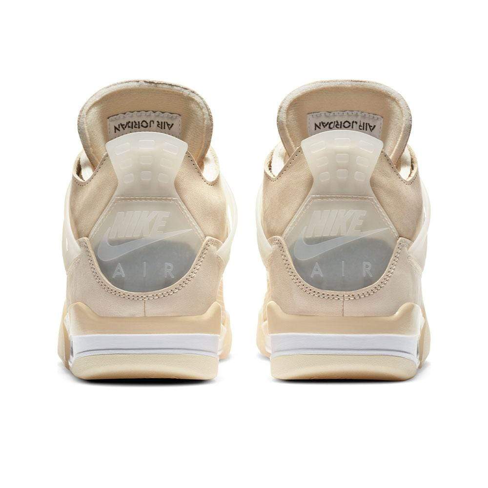 OFF-WHITE x Wmns Air Jordan 4 SP 'Sail' - Image 5