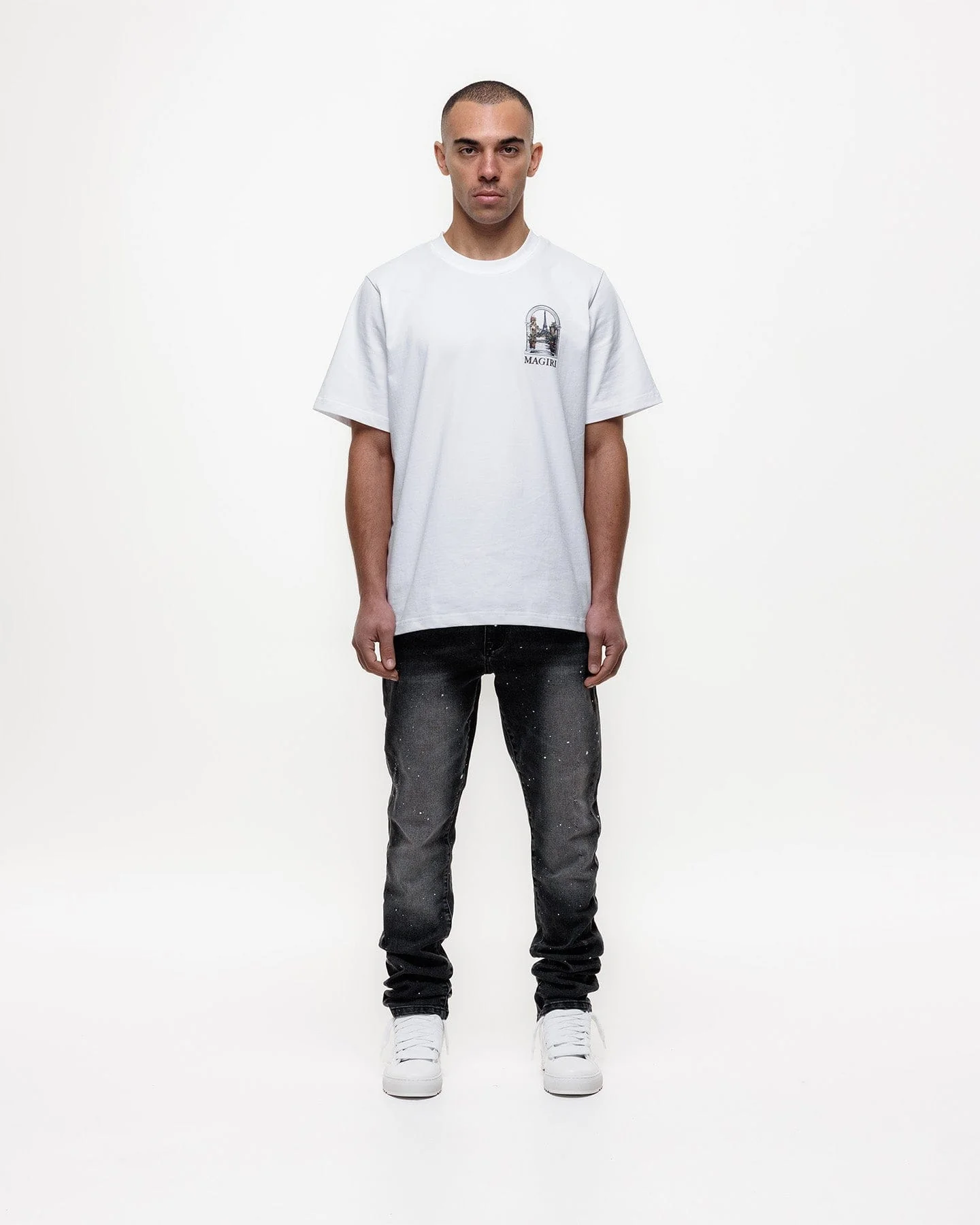 Magiri Ombre Slim Jeans 'Black' - Image 3
