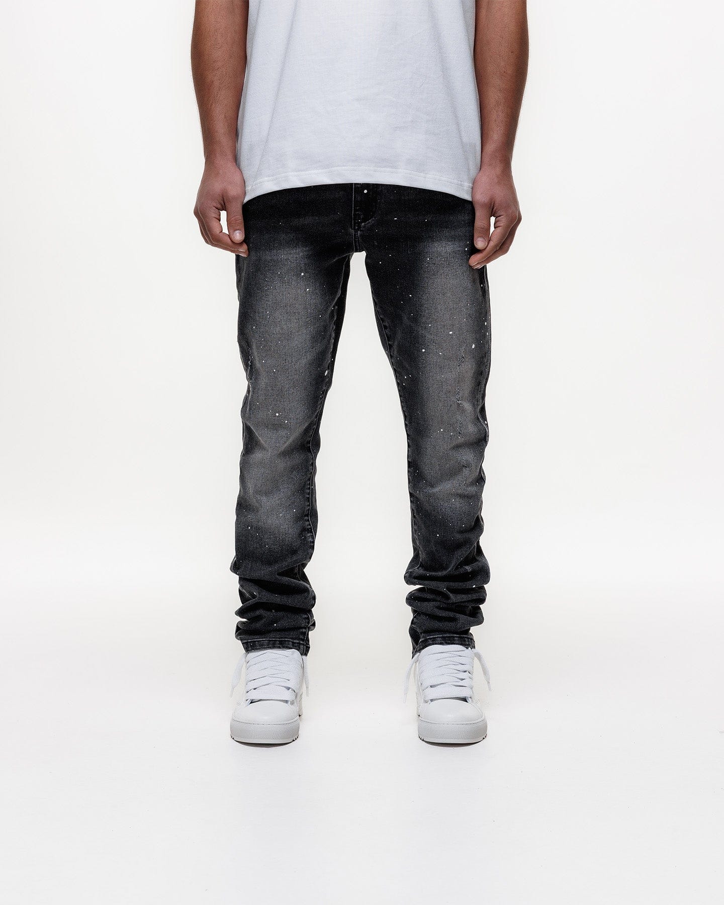 Magiri Ombre Slim Jeans 'Black' - Image 4