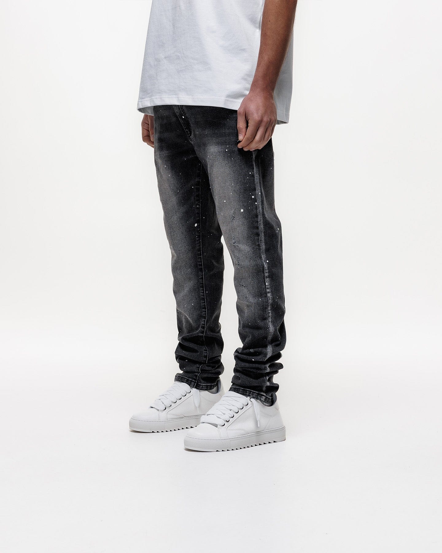 Magiri Ombre Slim Jeans 'Black' - Image 5