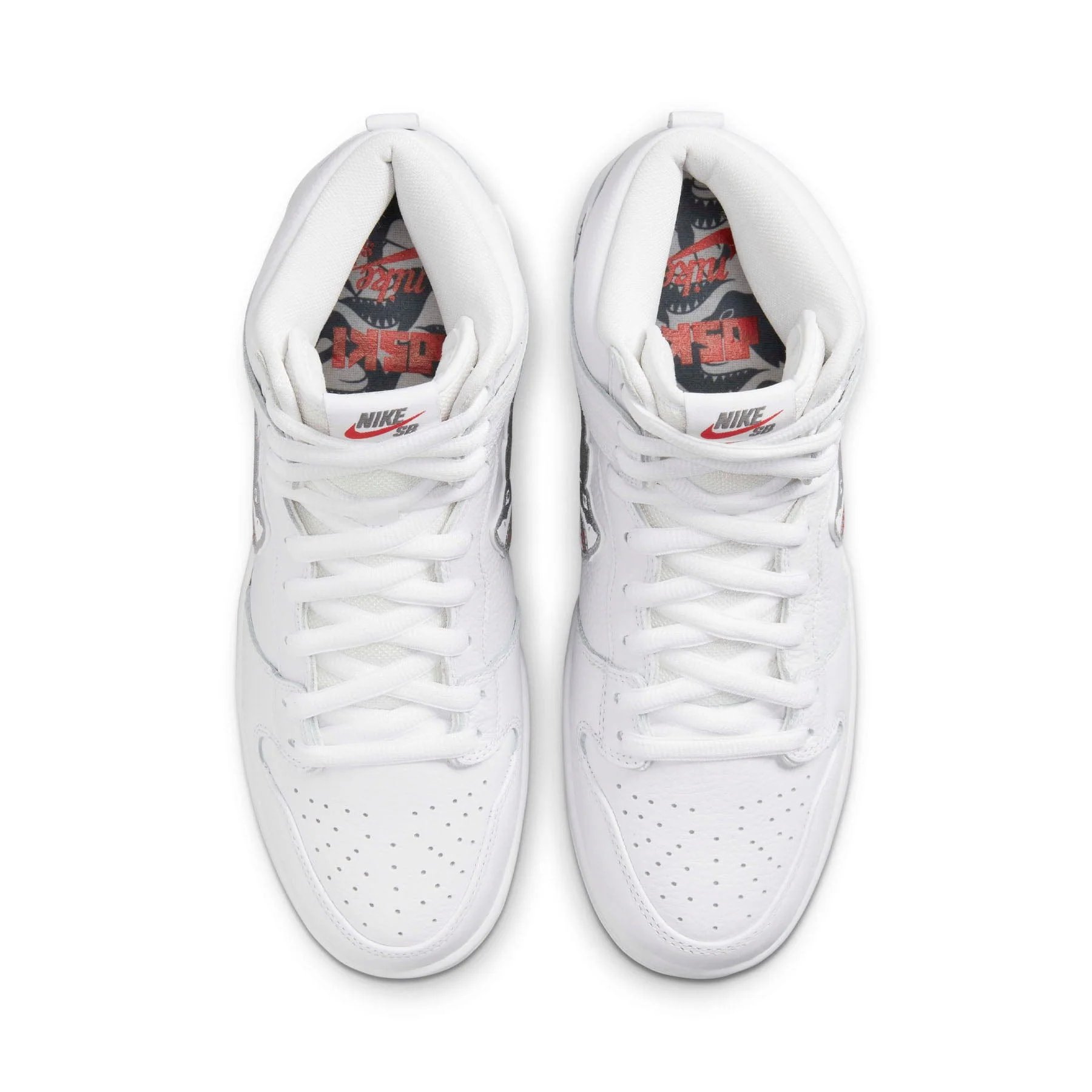 Oski x Nike Dunk High SB 'Great White Shark' - Image 3